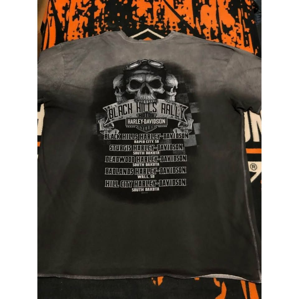 Harley Davidson Harley-Davidson Sturgis 2018 3XL T-Shirt Skull Graphic Size US XXL / EU 58 / 5 - 3 Thumbnail
