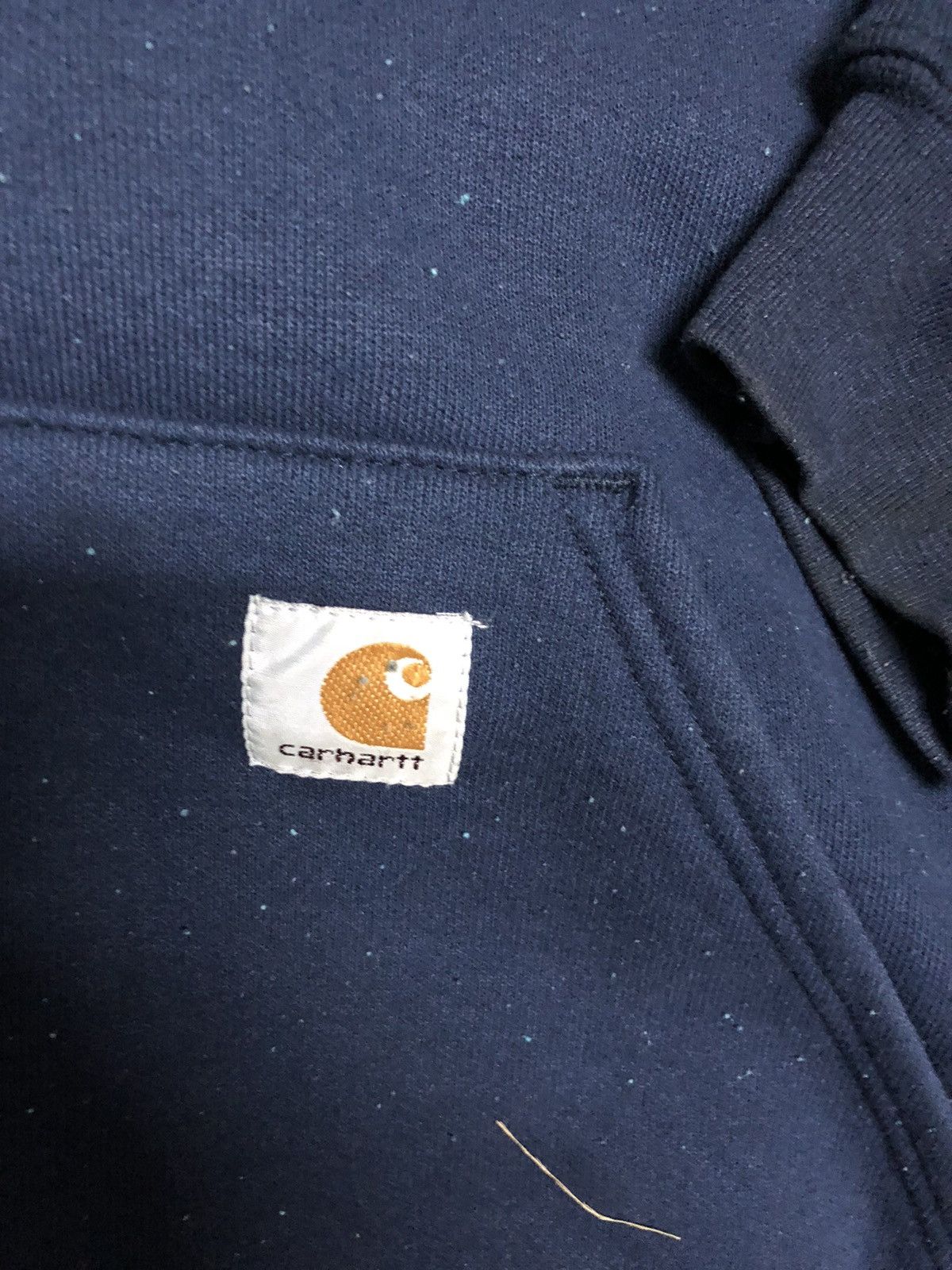 Carhartt × Vintage Vintage Y2K Carhartt Zip Up Hoodie Q 2XL xxl Size US XXL / EU 58 / 5 - 3 Thumbnail