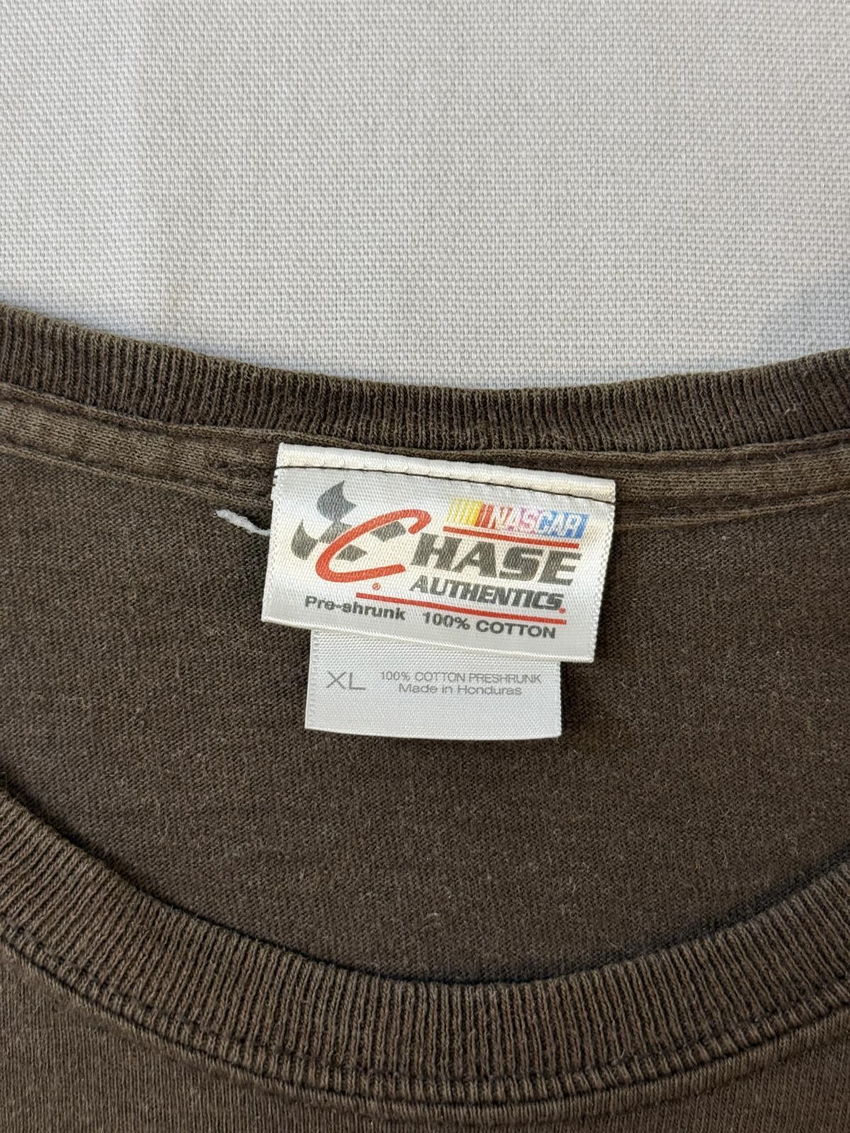 Chase Authentics David Ragan Nascar T-shirt Womens Tee - #6 UPS Brown XL Size XL / US 12-14 / IT 48-50 - 2 Thumbnail
