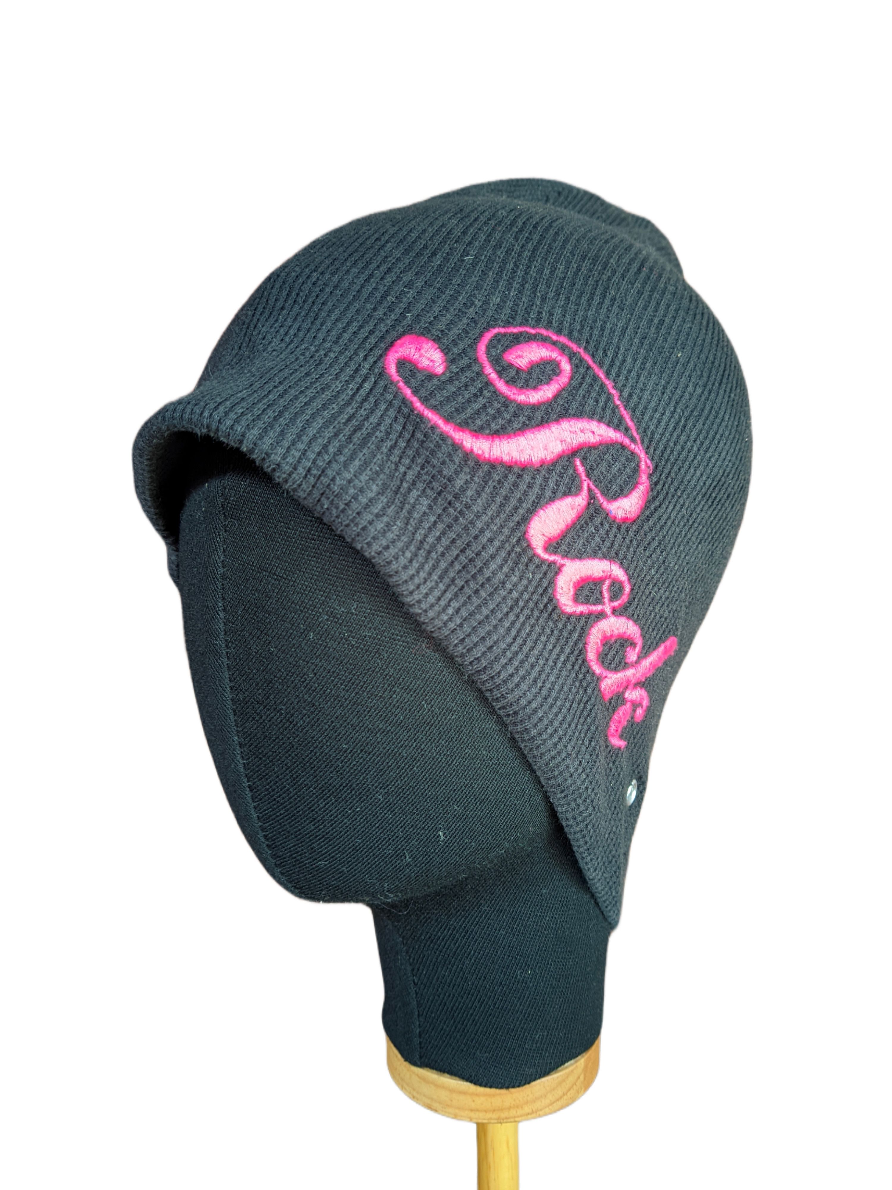 Other Face The Music Rock Embroidery Beanie Hats Size ONE SIZE - 1 Thumbnail