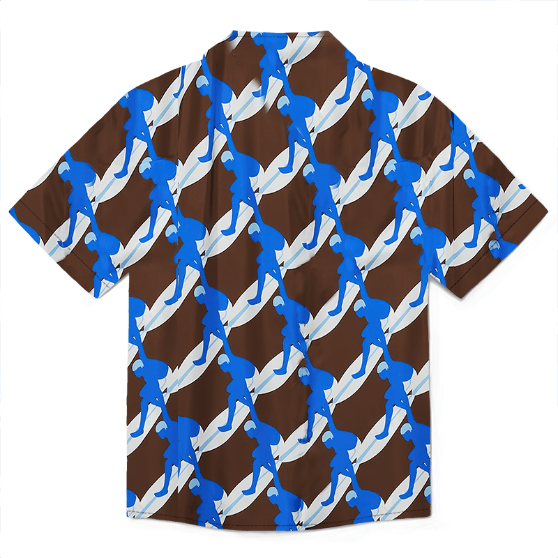 The Unbranded Brand × Vintage Printed bowling shirt, Retro-Inspired Graphic Shirt Size US S / EU 44-46 / 1 - 6 Thumbnail