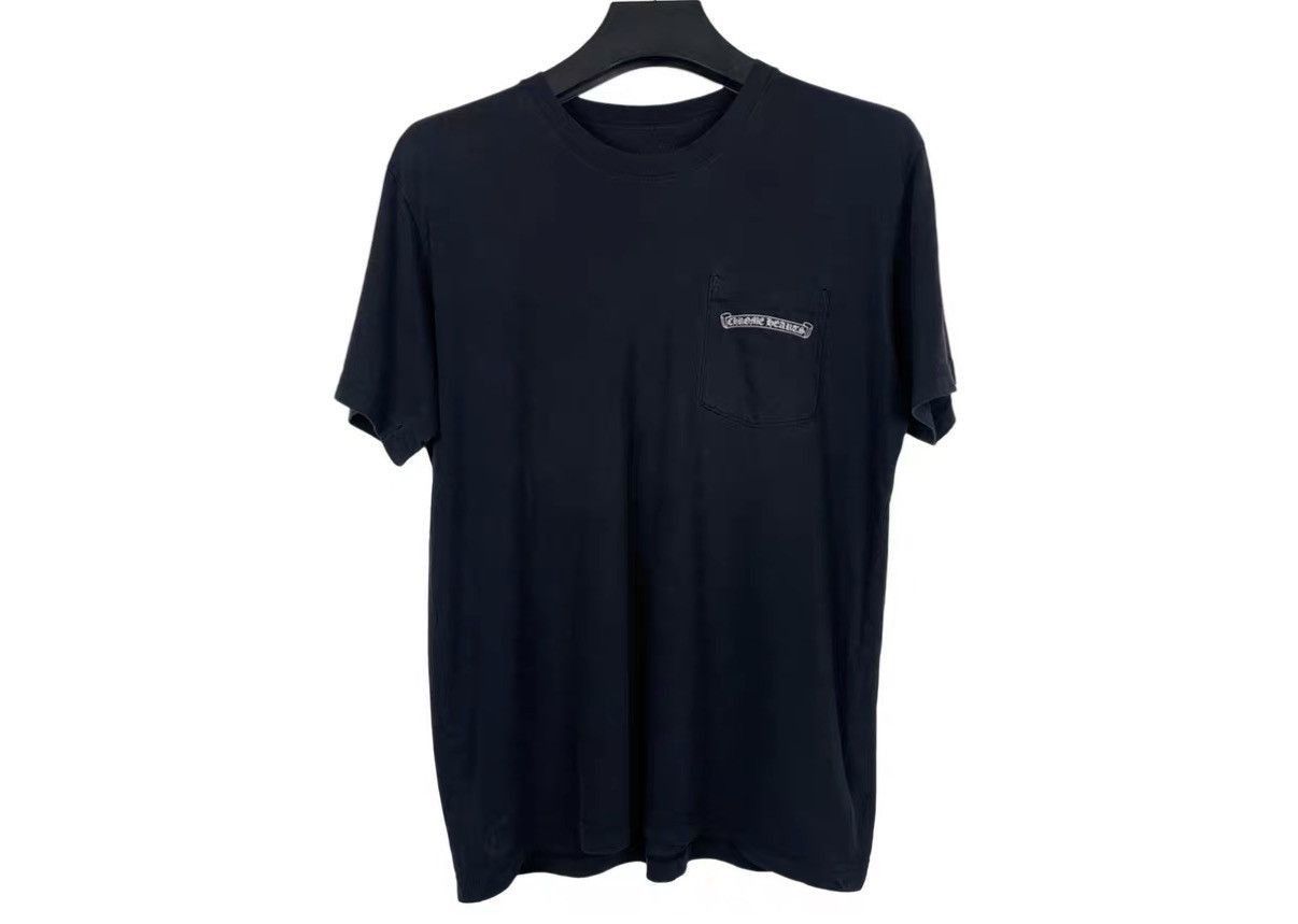 Chrome Hearts Black Short-Sleeve Pocket T-Shirt Size US L / EU 52-54 / 3 - 1 Thumbnail