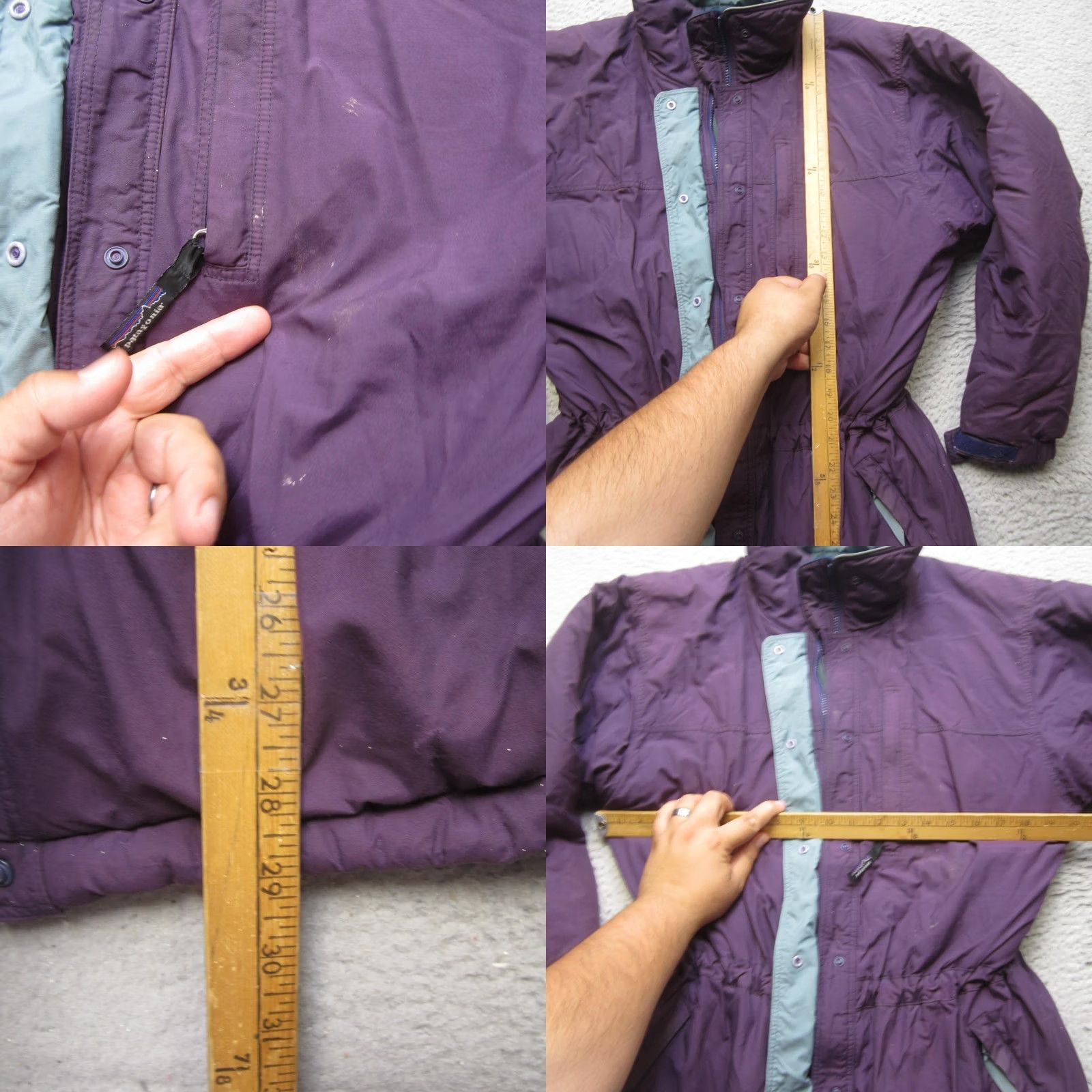 Patagonia VINTAGE Patagonia Jacket Womens M Purple F96 Insulated Winter Outdoor 90s Size M / US 6-8 / IT 42-44 - 8 Thumbnail