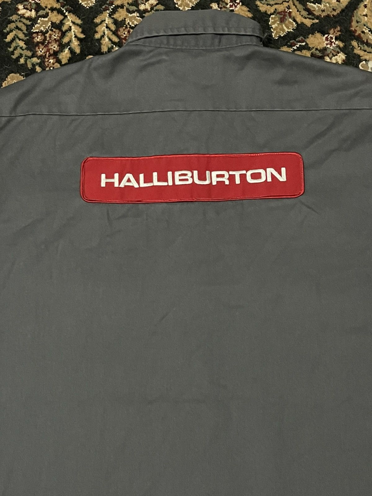 Dickies Vintage workwear shirt Dickies Halliburton Size US L / EU 52-54 / 3 - 8 Thumbnail