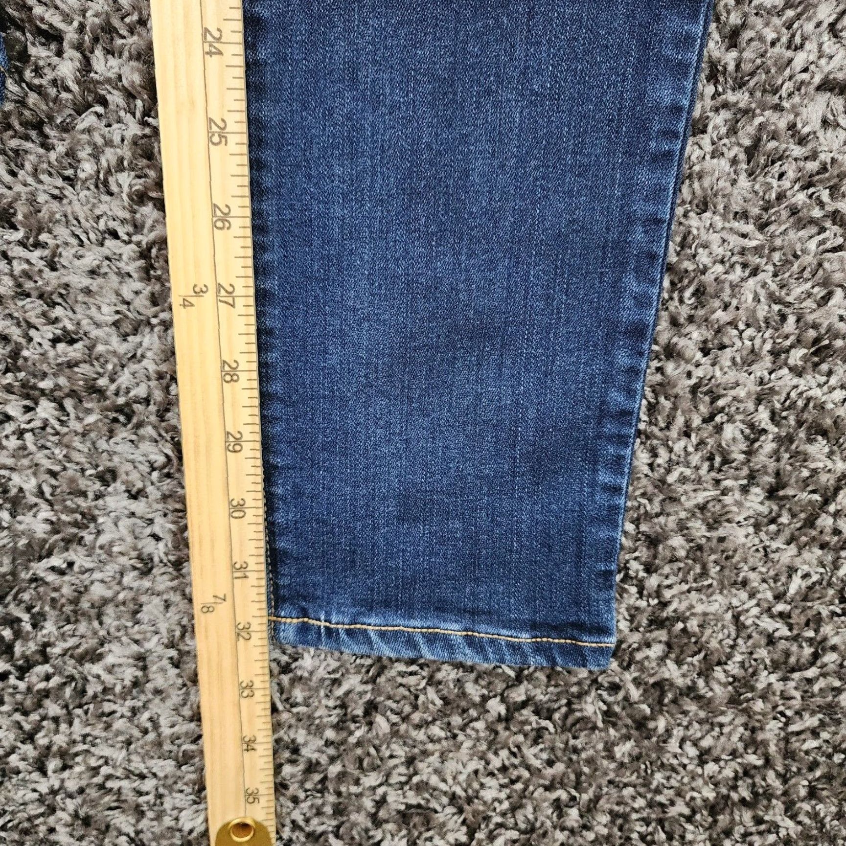 Paige Paige Skyline Skinny Blue Jeans Womens Size 29 Size 29" - 5 Thumbnail