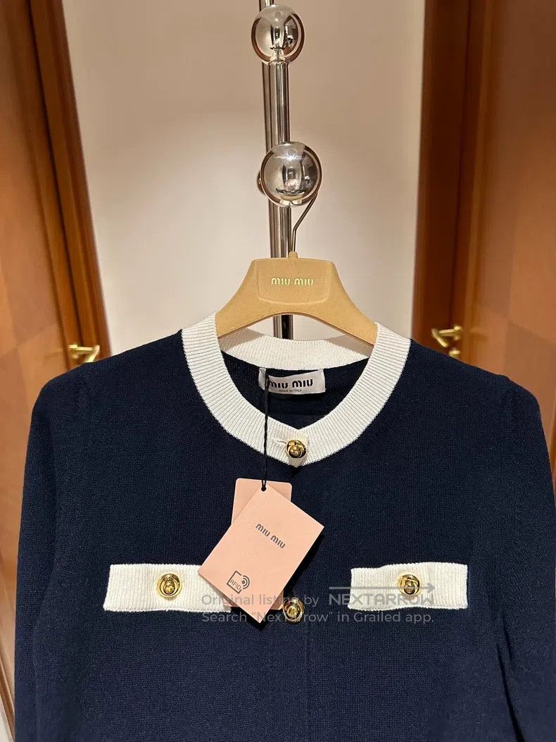 Miu Miu Miu Miu 36 cardigan Size XS / US 0-2 / IT 36-38 - 5 Thumbnail