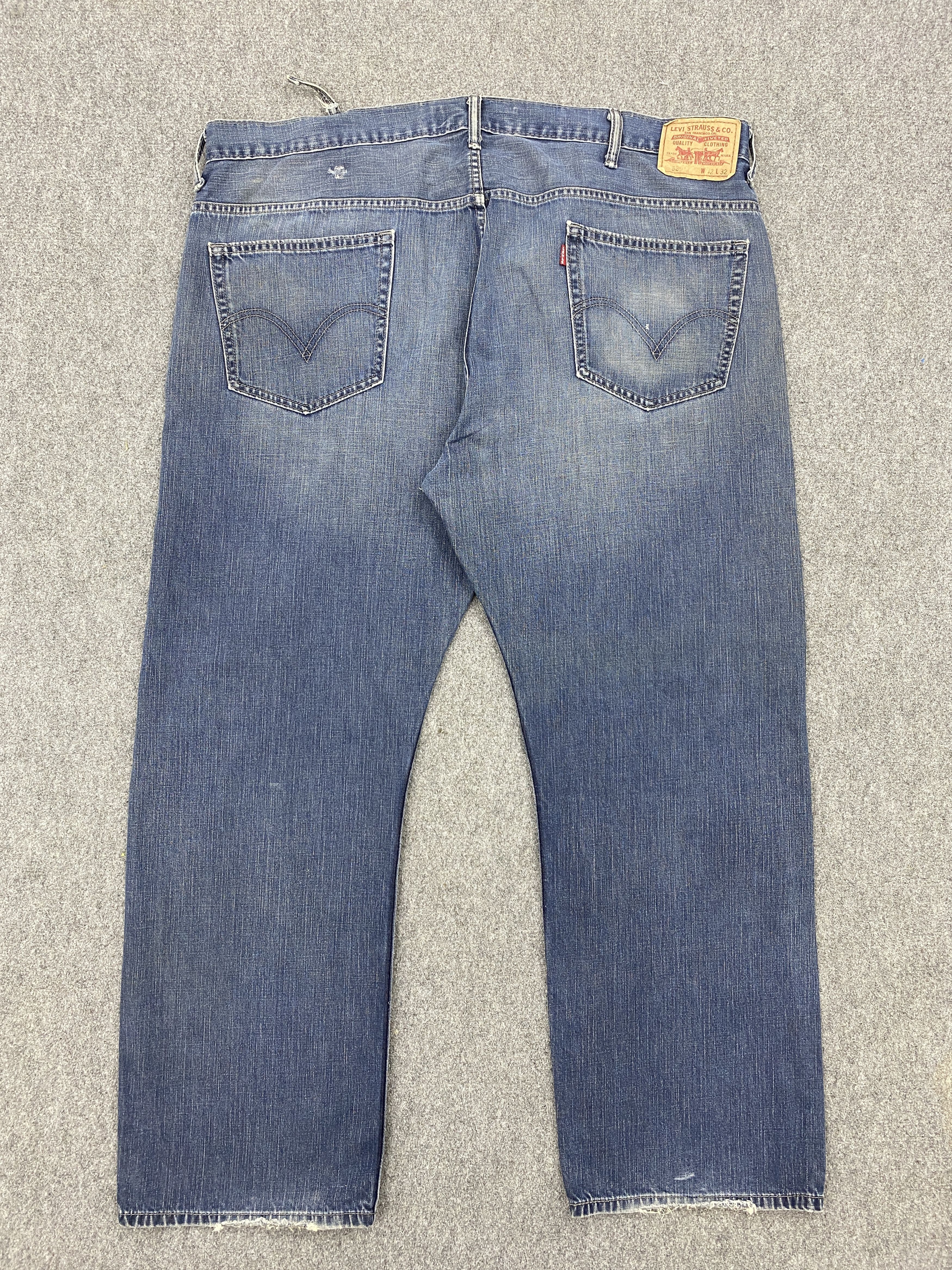 Levi's Vintage Levi's 569 Loose Straight Faded Blue Jeans DP2649 Size US 44 / EU 60 - 3 Thumbnail