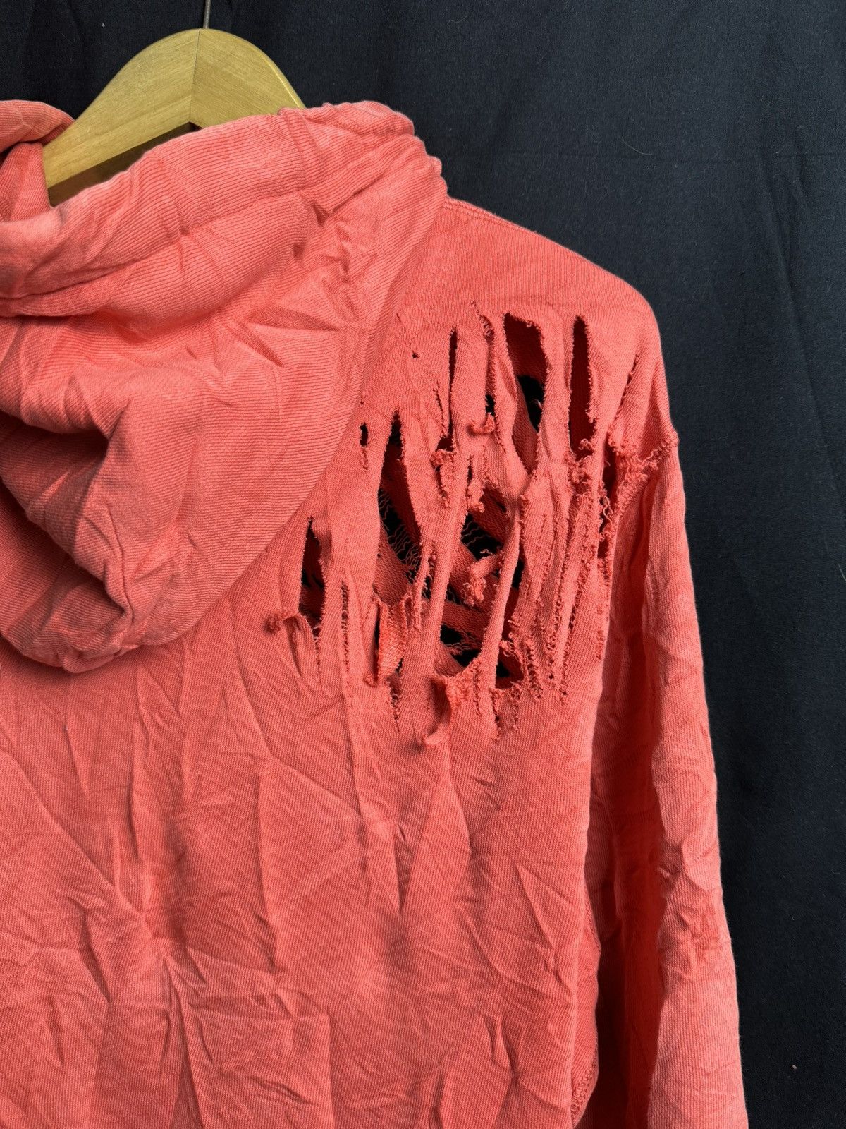 If Six Was Nine × Japanese Brand × PPFM Distressed Japanese Zipper Hoodie Uniqlo lgb ifsix style Size US XL / EU 56 / 4 - 8 Thumbnail