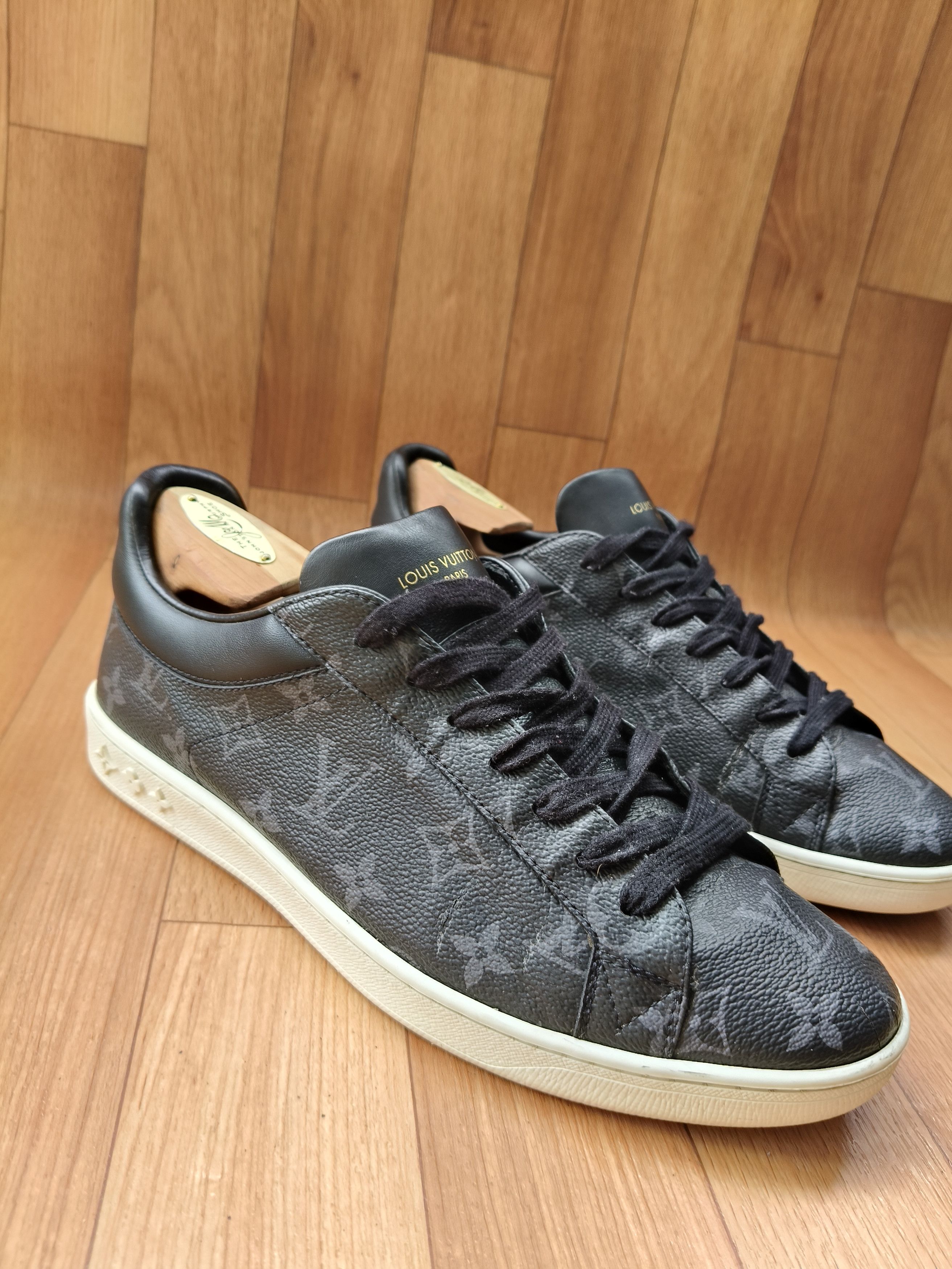 Louis Vuitton 🔵 Louis Vuitton Luxembourg monogram low top sneakers Size US 7.5 / EU 40-41 - 1 Thumbnail