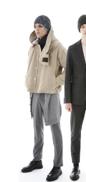 Raf by Raf Simons Raf by Raf Simons F/W 2008 Bondage hooded black jacket Size US M / EU 48-50 / 2 - 2 Thumbnail