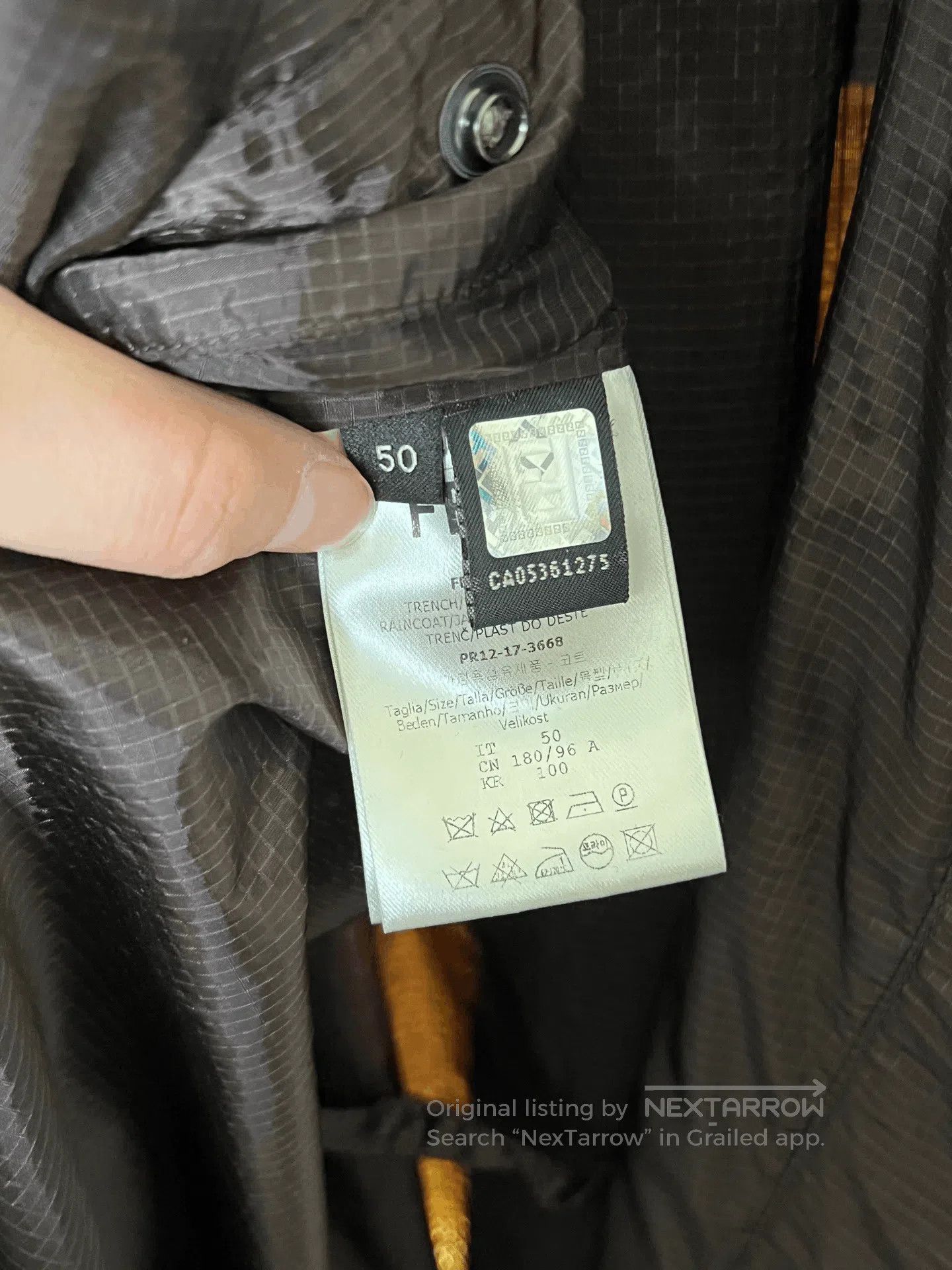 Fendi Fendi Nylon Coat. Size US M / EU 48-50 / 2 - 4 Thumbnail