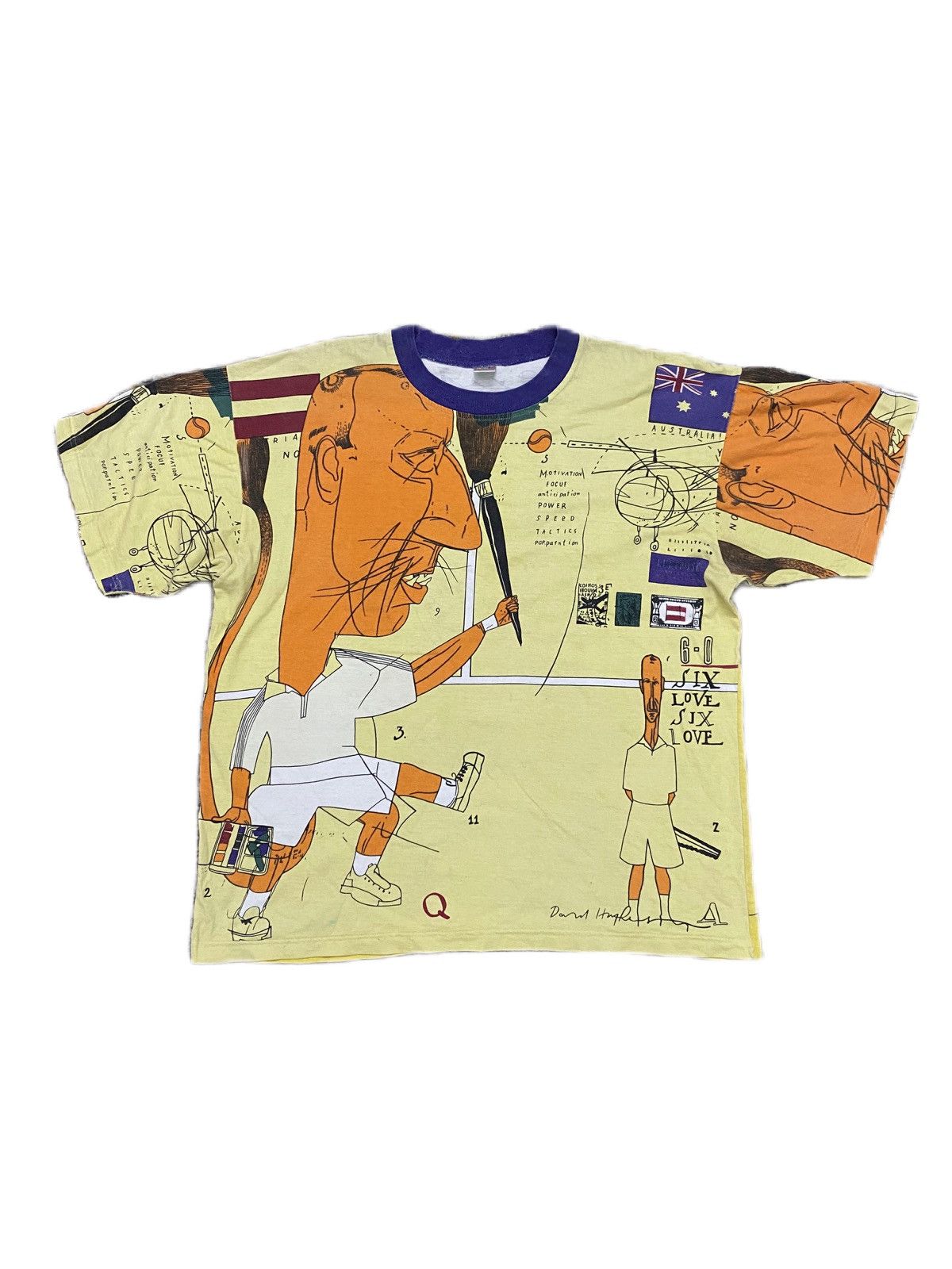 Vintage Over Print T-Shirt