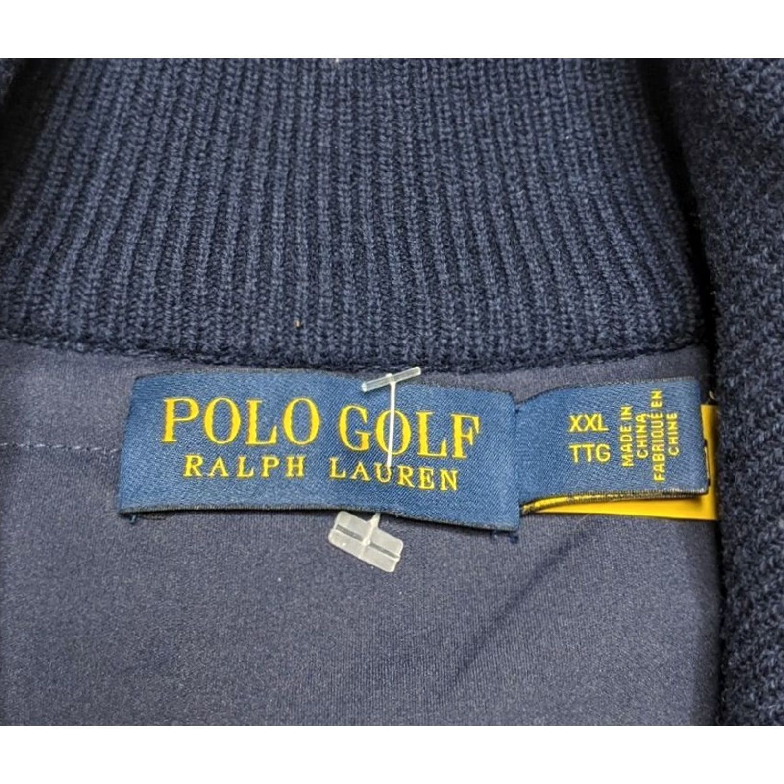 Polo Ralph Lauren Polo Ralph Lauren Insulated Golf Vest Jacket Men XXL 2XL Wind Block Quilted Wool NAVY Size US XXL / EU 58 / 5 - 7 Thumbnail