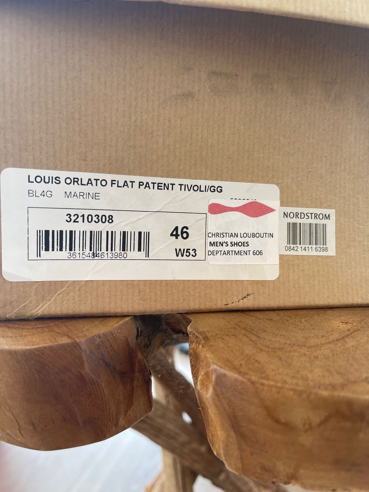 Christian Louboutin Christian Louboutin Louis Orlato Flat Patent Tivoli/GG Size US 13 / EU 46 - 11 Thumbnail
