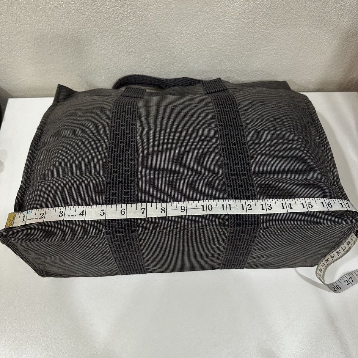 Hermes ‼️LASTDROP‼️ HERMES HER LINE GM CANVAS TOTE BAG Size ONE SIZE - 6 Thumbnail