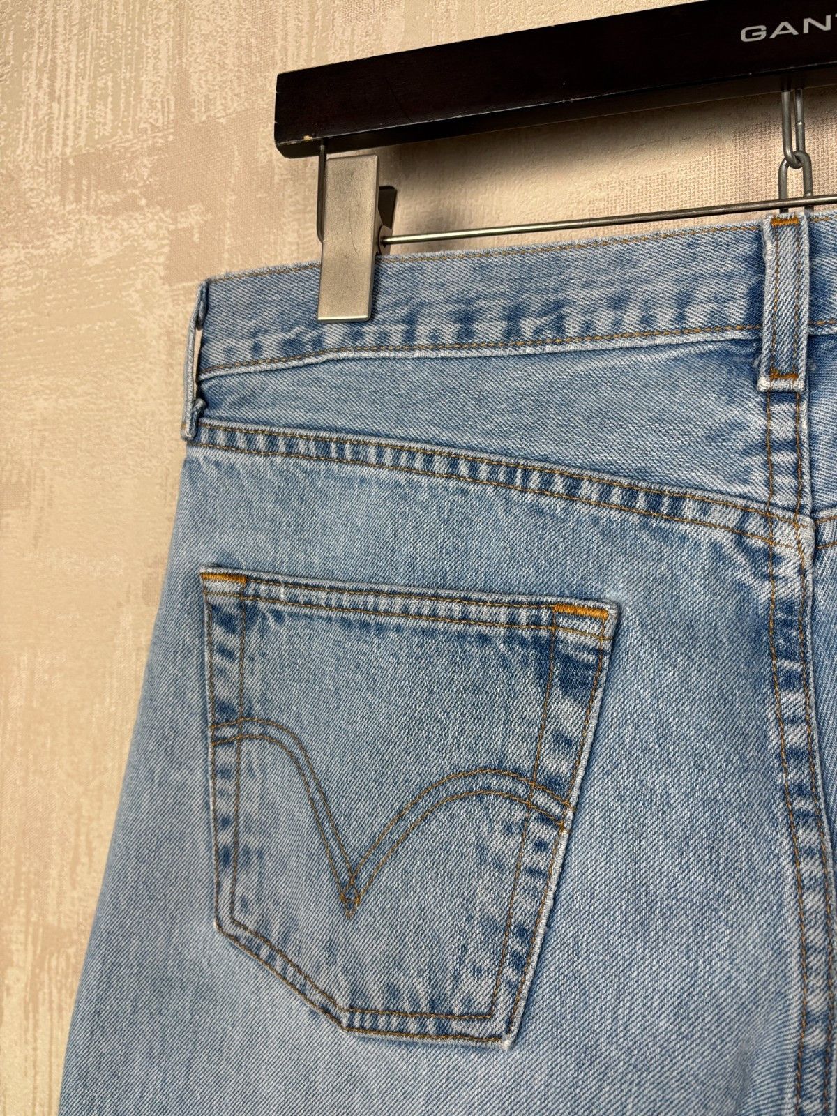 Levi's Vintage Levi's 751 02 Light Blue Stone Wash Denim Jeans Size US 33 - 5 Thumbnail