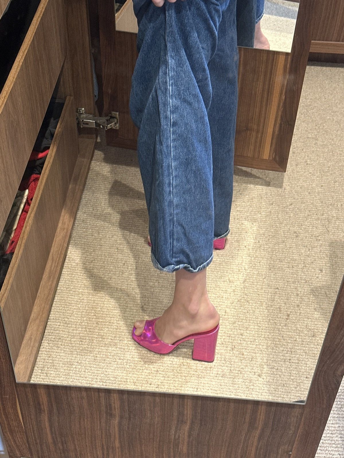 Paris Texas Metallic pink Paris Texas heels Size US 8 / IT 38 - 3 Thumbnail