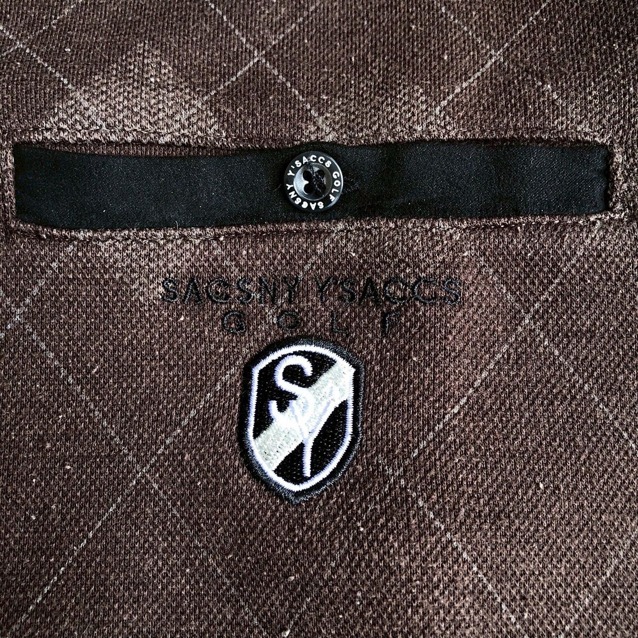 Yohji Yamamoto Vintage Sacsny Y’saccs by Yohji Yamamoto Golf Knit Sweater Size US L / EU 52-54 / 3 - 5 Thumbnail