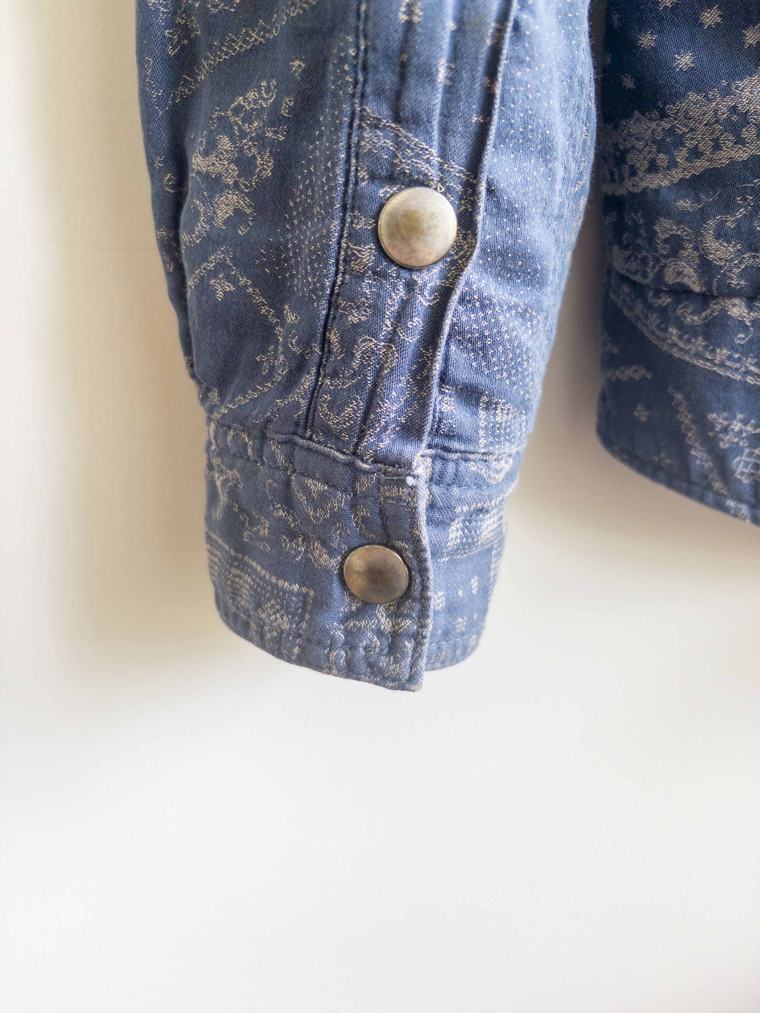 Japanese Brand Soulive bandana patchwork jacket - NO. BLX-0902 Size US M / EU 48-50 / 2 - 4 Thumbnail