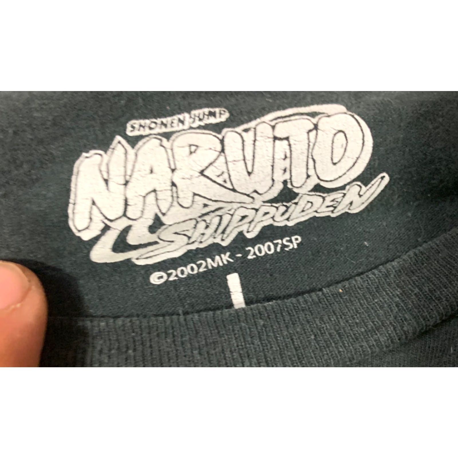 Vintage Naruto Shippuden Mens Long Sleeve T Shirt Extra Large XL Black Size US M / EU 48-50 / 2 - 6 Thumbnail