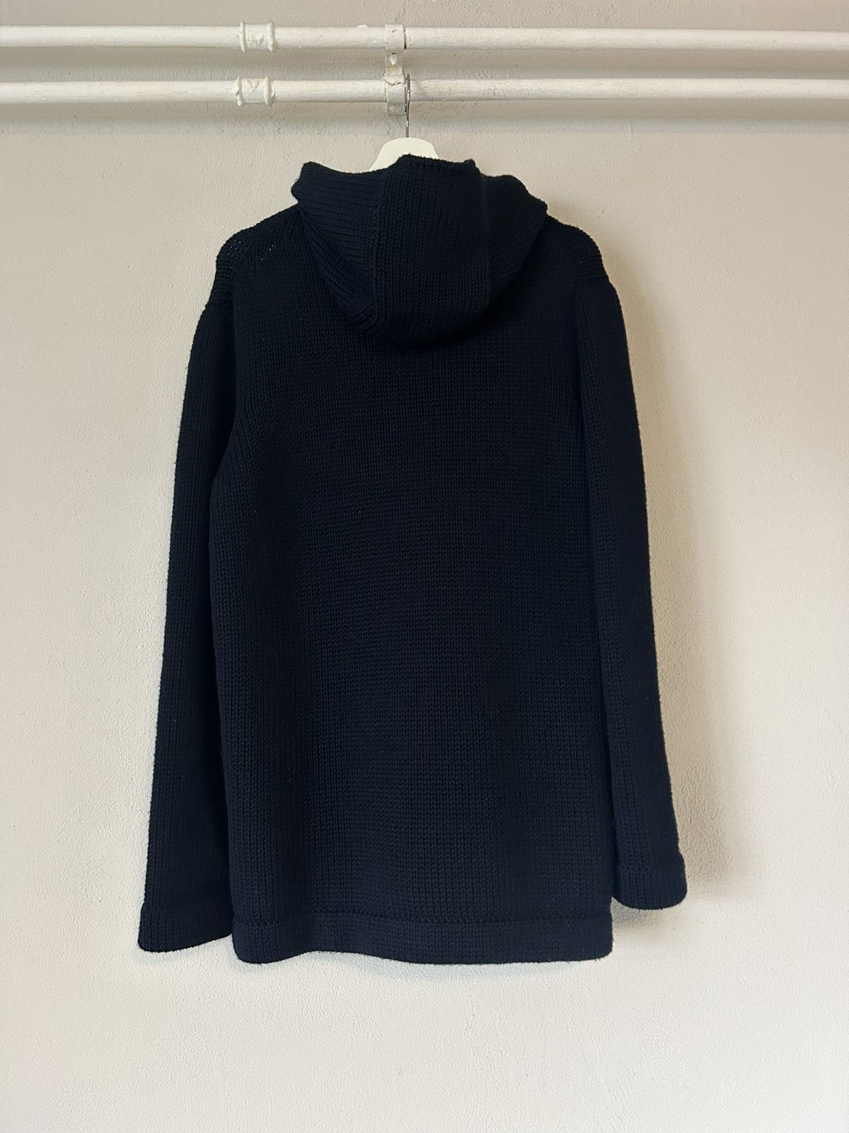 Prada Prada Hooded Toggle Knit Jacket - Size 50 Size US M / EU 48-50 / 2 - 10 Thumbnail