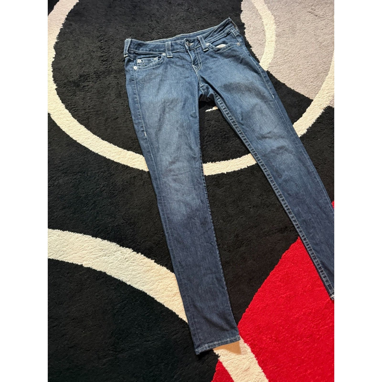 True Religion True Religion Denim Stella Jeans Blue Women's Size 29 Y2K Size US 29 - 7 Thumbnail