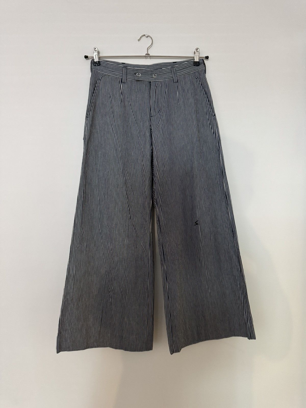 Undercover Undercover SS06 "To The Universe" striped wide pants Size US 27 - 5 Thumbnail