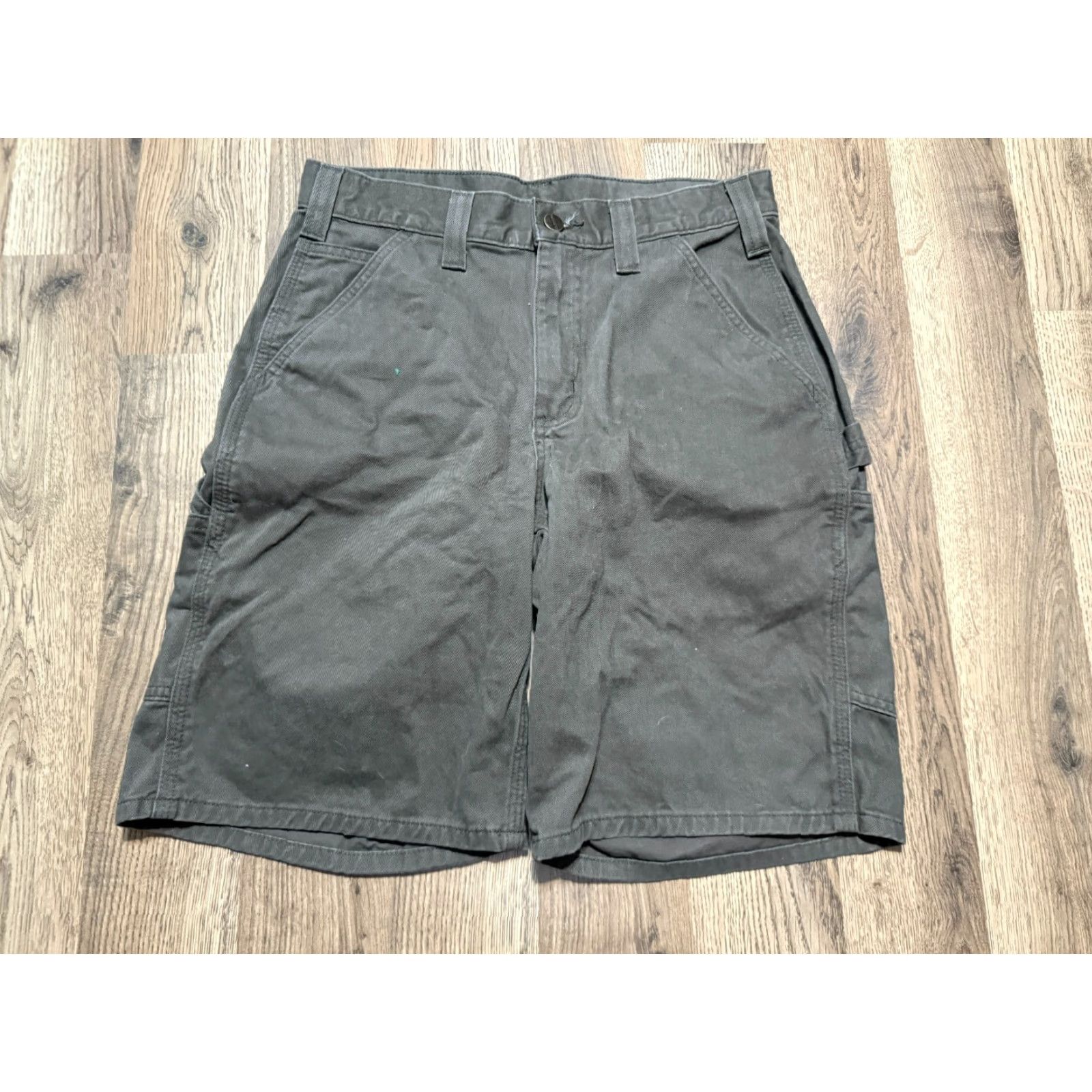 Carhartt Carhartt Shorts Men's 30 Brown Cargo Shorts Outdoor Hiking Pockets Casual Workwear Vintage? No Size US 30 / EU 46 - 2 Thumbnail