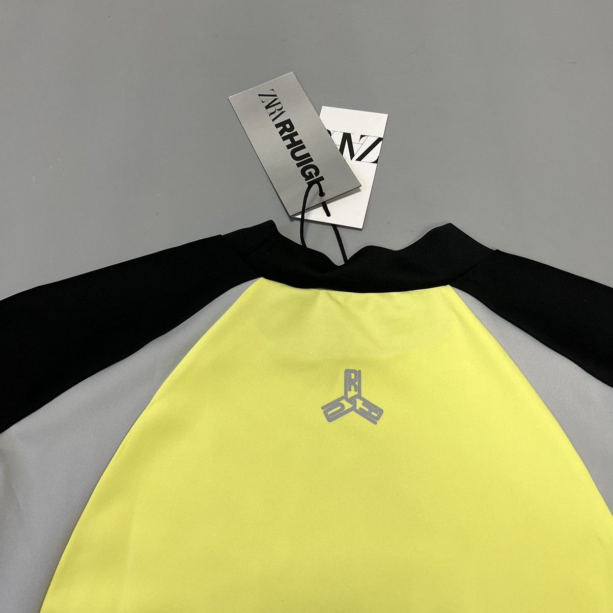 Rhude × Zara RHUDE x Zara NEW Colourblock T-shirt Longsleeve size XL Size US XL / EU 56 / 4 - 18 Thumbnail