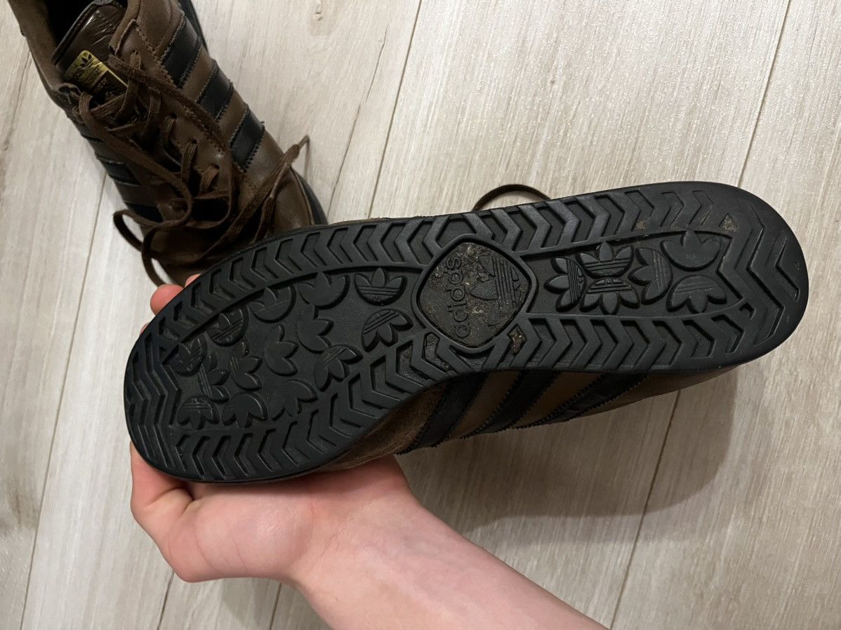 Adidas Adidas Originals Beckenbauer Allround Brown Leather Sneakers Size US 10 / EU 43 - 5 Thumbnail