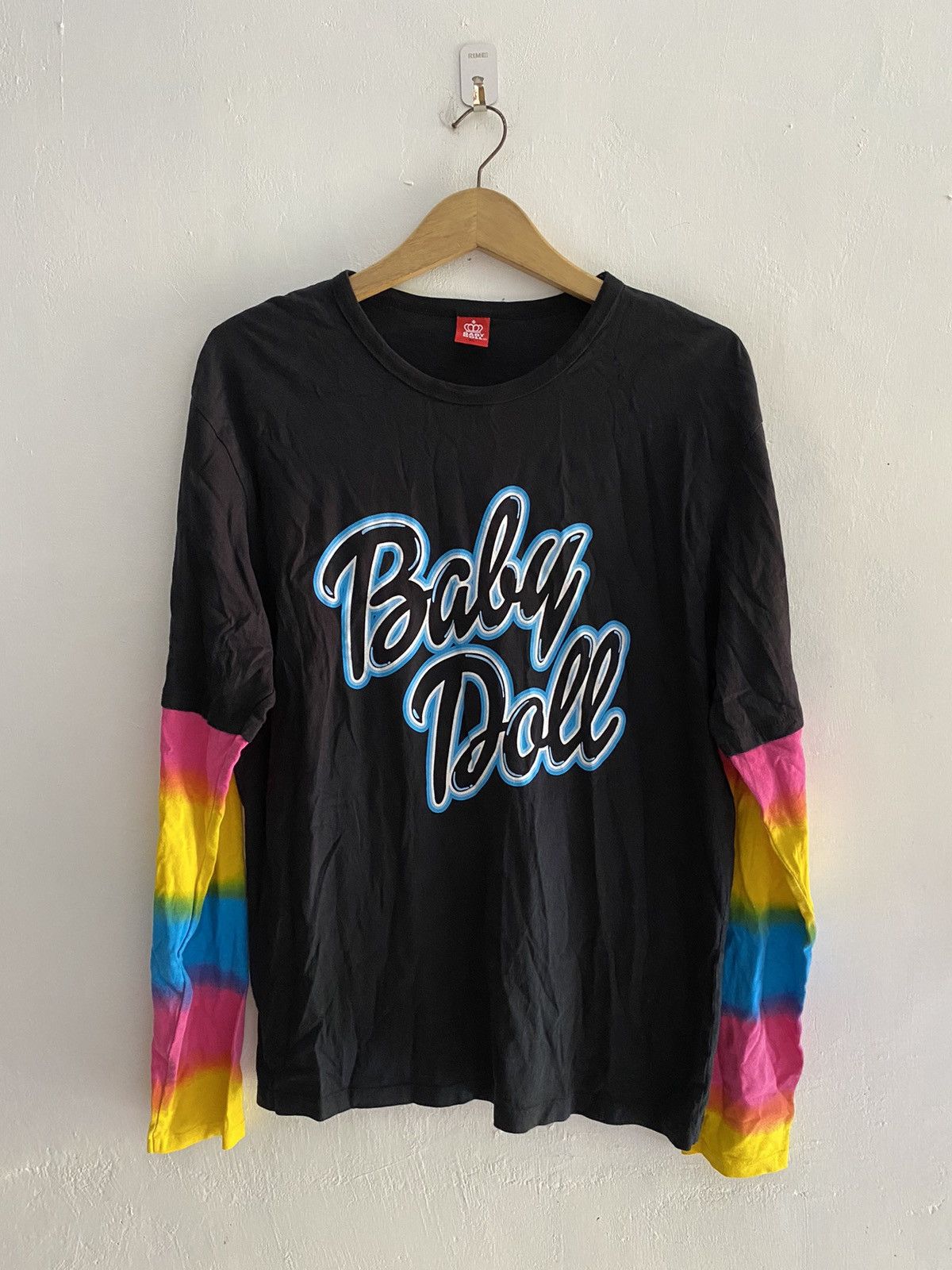 20471120 × Hysteric Glamour 2000s baby doll double layers tie dye longsleeve tshirt Size US XL / EU 56 / 4 - 1 Thumbnail