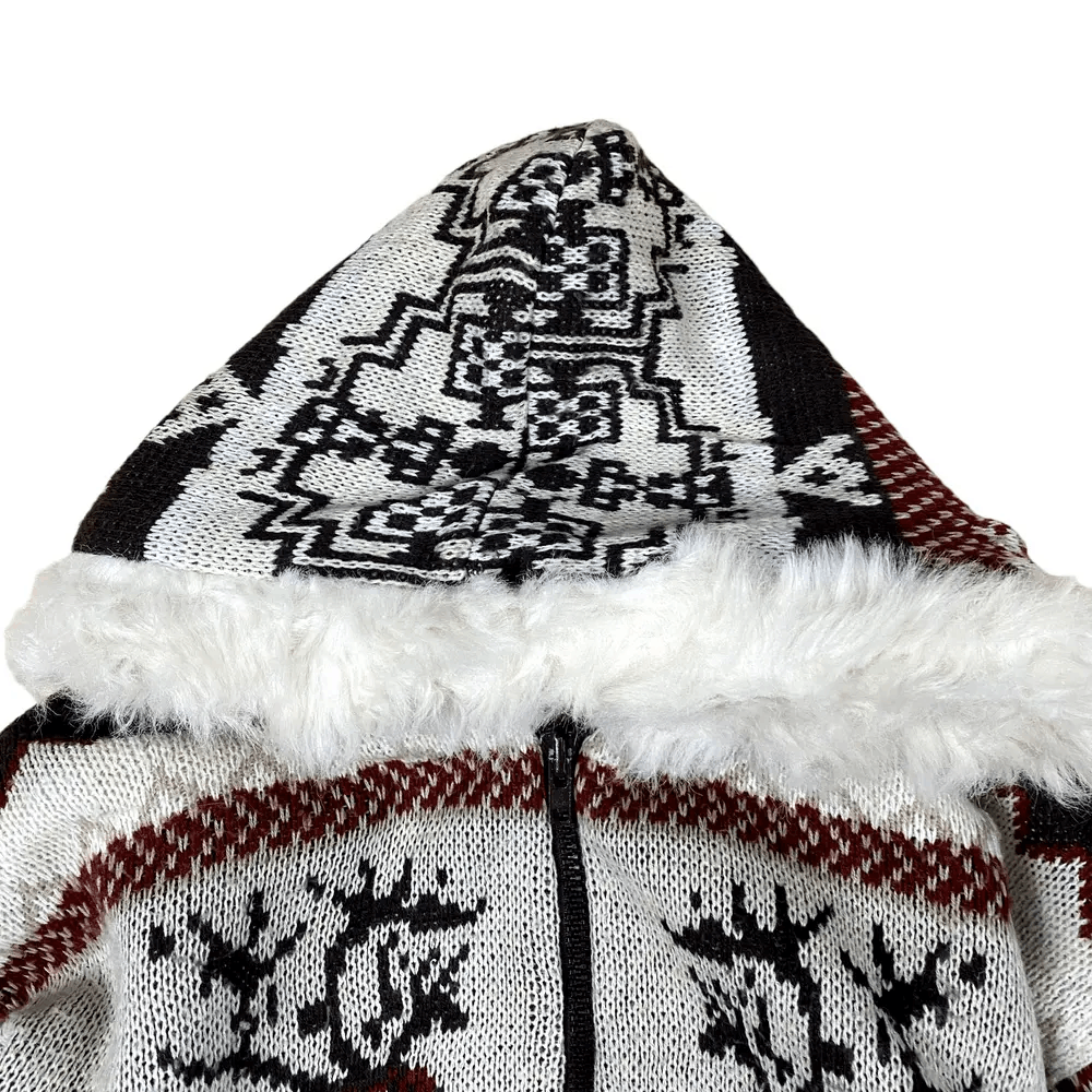 Outdoor Voices × Vintage 🔥Vintage Winter Jacket Wool Printed Navajo🔥 Size US L / EU 52-54 / 3 - 5 Thumbnail