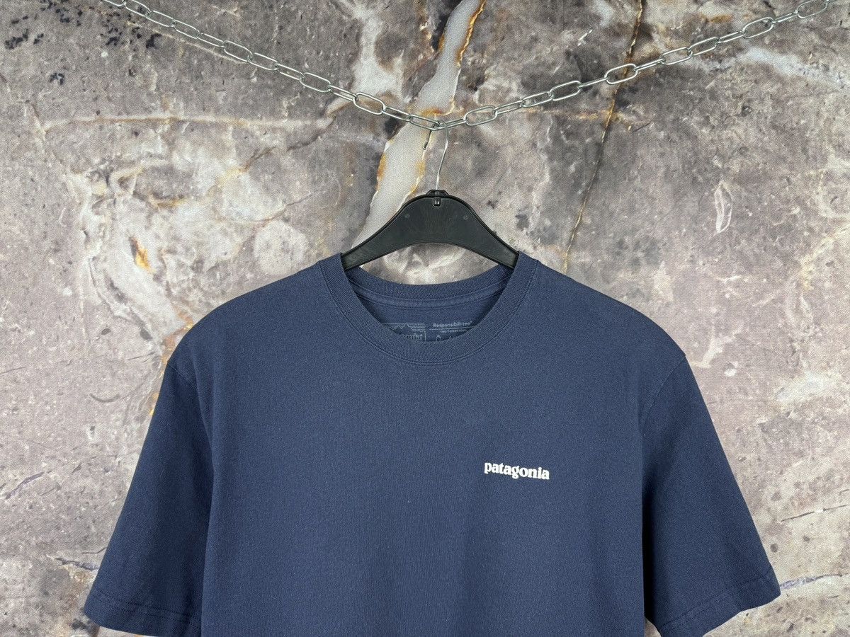 Patagonia Men’s Patagonia T-Shirt Blue Big Logo Streetwear Size Medium Size US M / EU 48-50 / 2 - 3 Thumbnail