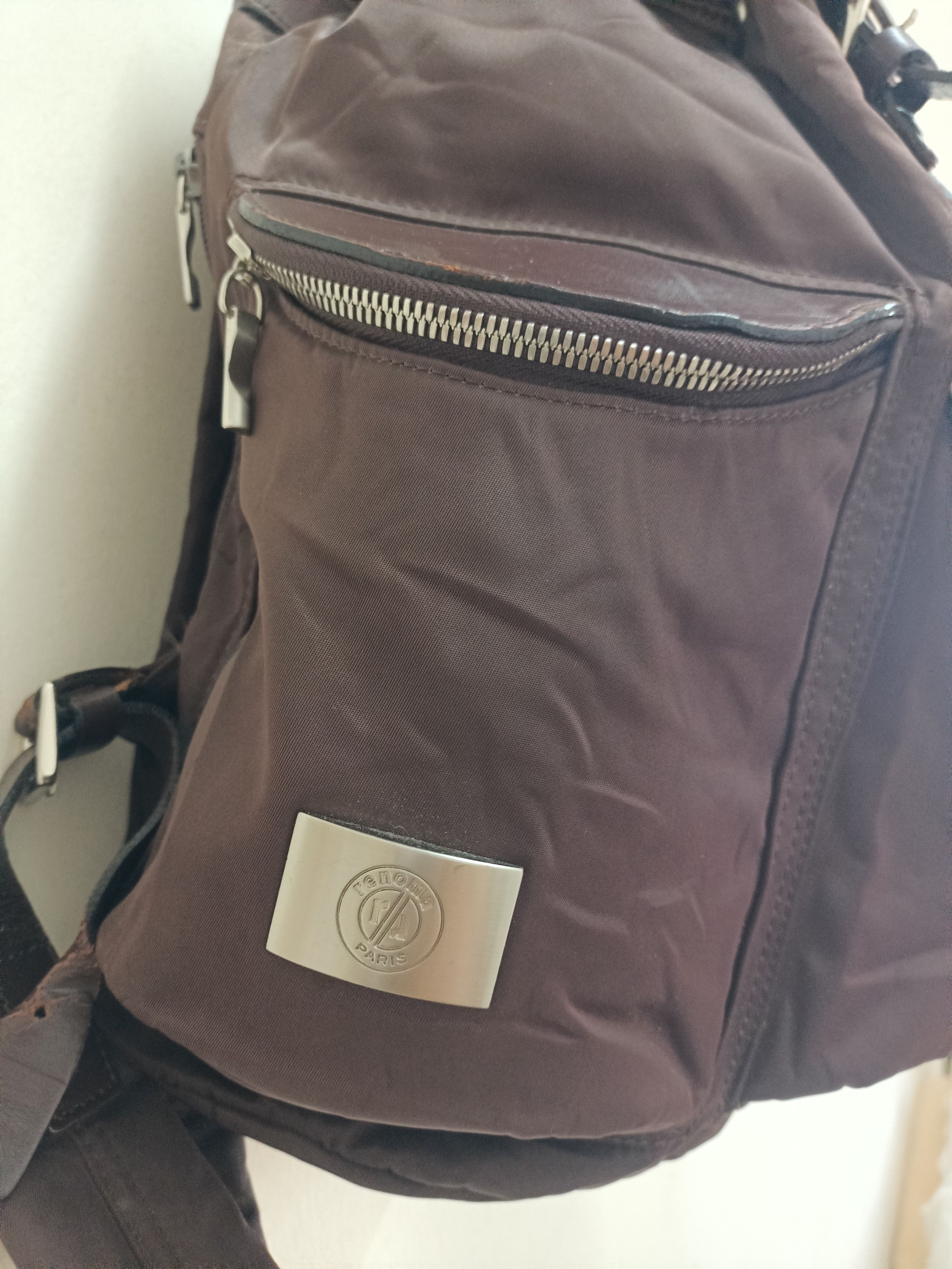 Renoma Vintage Renoma Paris nylon leather backpack Size ONE SIZE - 8 Thumbnail