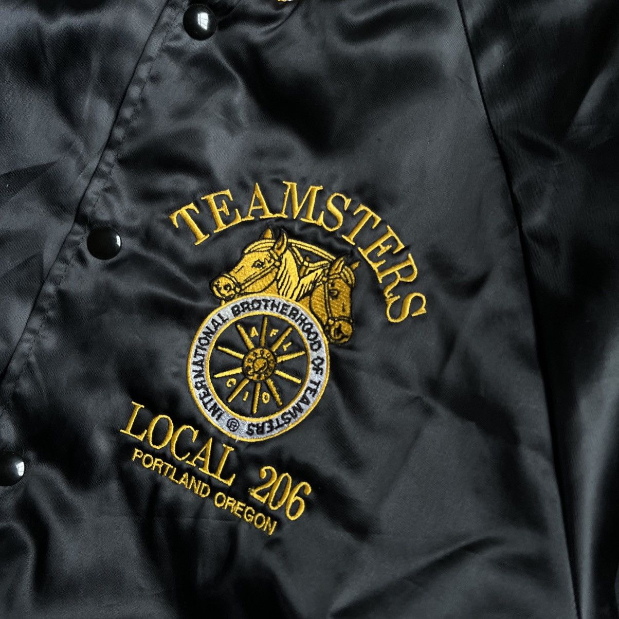 Vintage Vintage Teamster Jacket - 80’s Size US L / EU 52-54 / 3 - 3 Thumbnail
