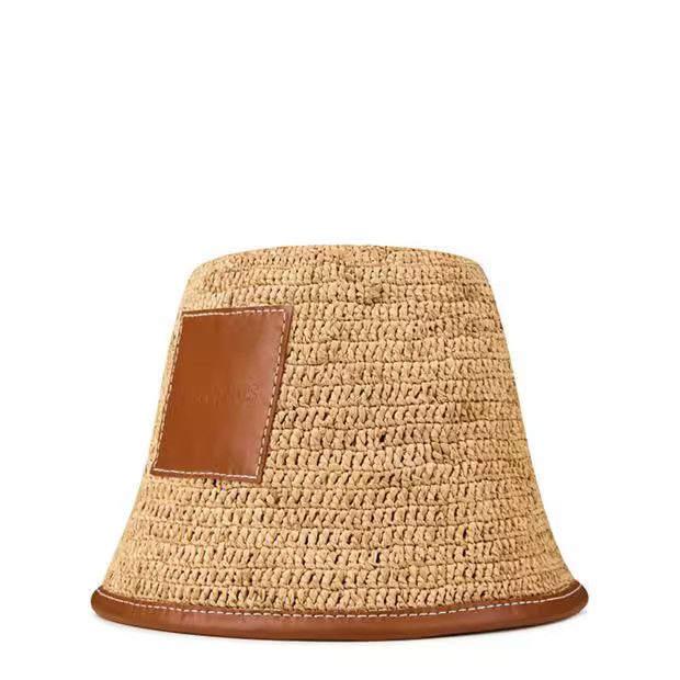 Jacquemus o1g2r1mq1024 Size: 60 / Bucket Hat in Light Brown Size ONE SIZE - 2 Thumbnail