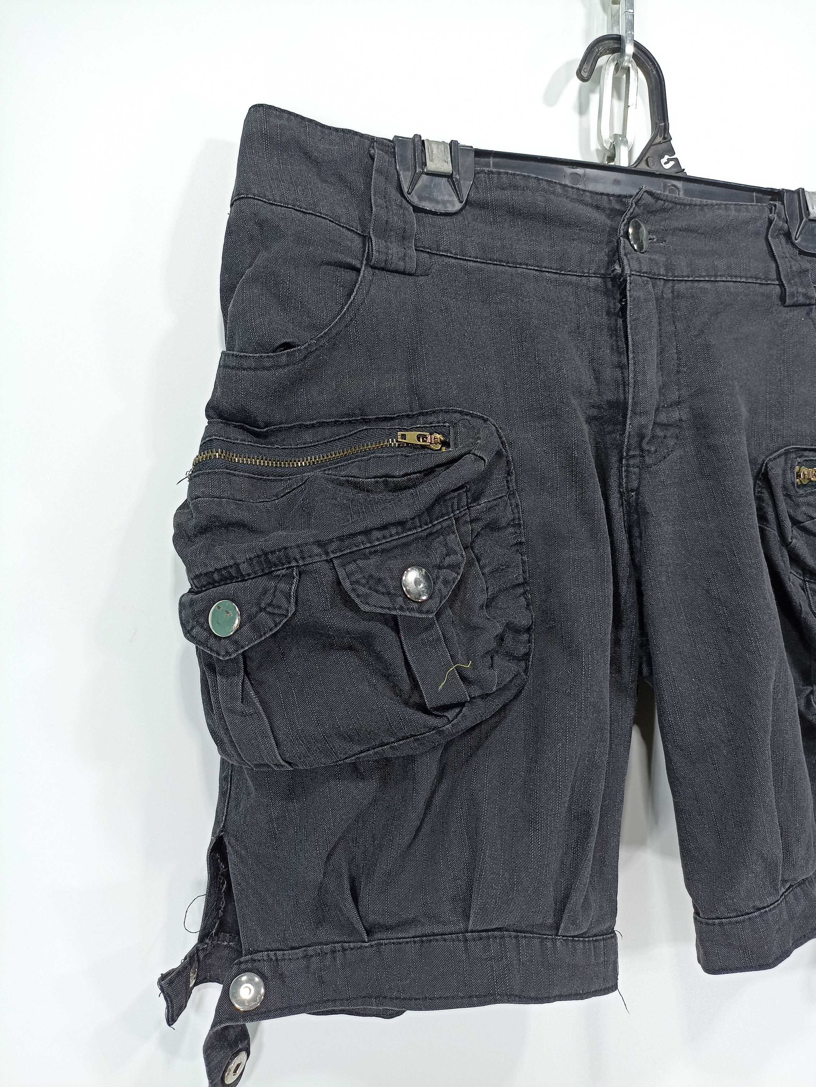 If Six Was Nine × Japanese Brand × Le Grande Bleu (L.G.B.) Vintage Short 3D Cargo Ifsixwasnine lgb style Size US 28 / EU 44 - 3 Thumbnail