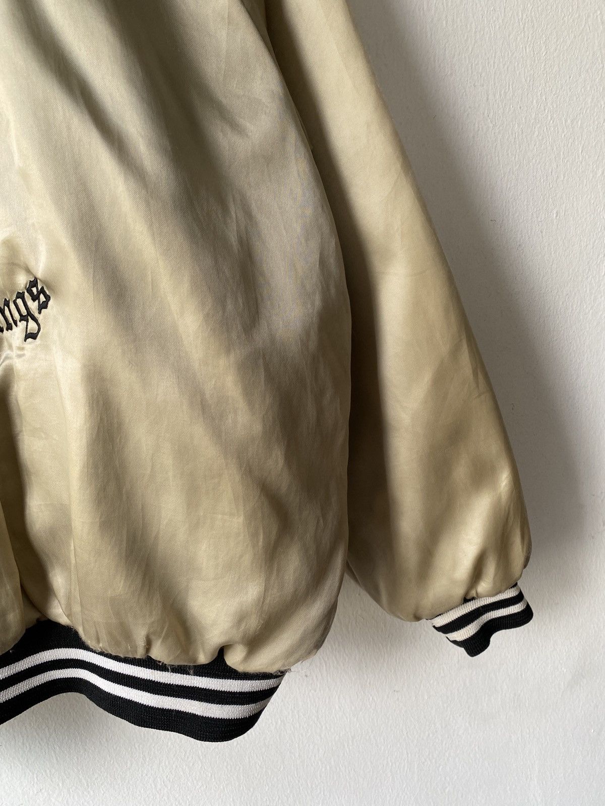 Auburn Sportswear × Vintage 1980s - Vintage Stroker 9 Sport Of King Distressed Jacket Size US L / EU 52-54 / 3 - 16 Thumbnail
