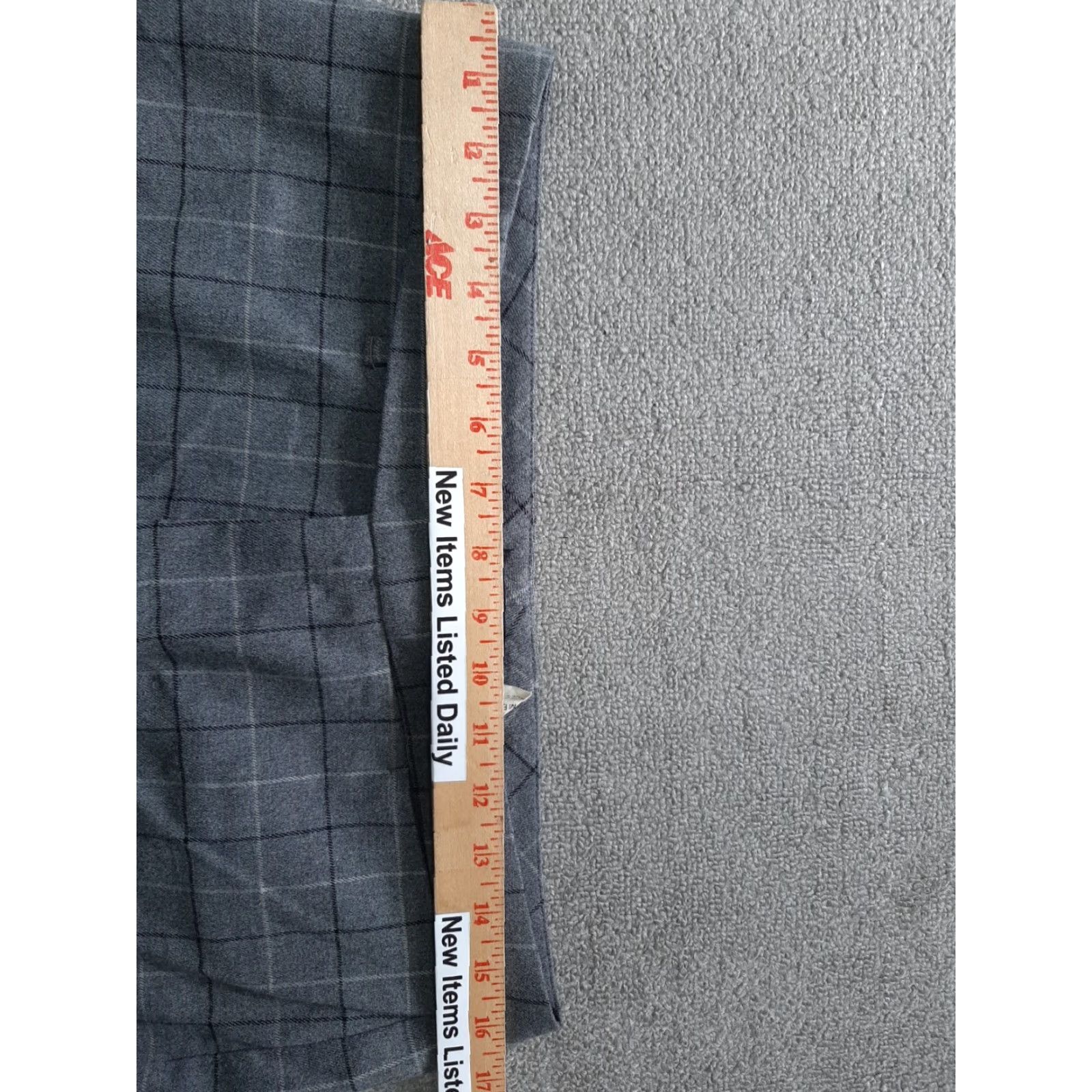 Dockers VINTAGE Dockers Pants Womens Size M Gray Checkered Pattern Stretch Dress Pants Women M Gray Checkered Pattern Vintage Stretch Size 32" / US 10 / IT 46 - 4 Thumbnail