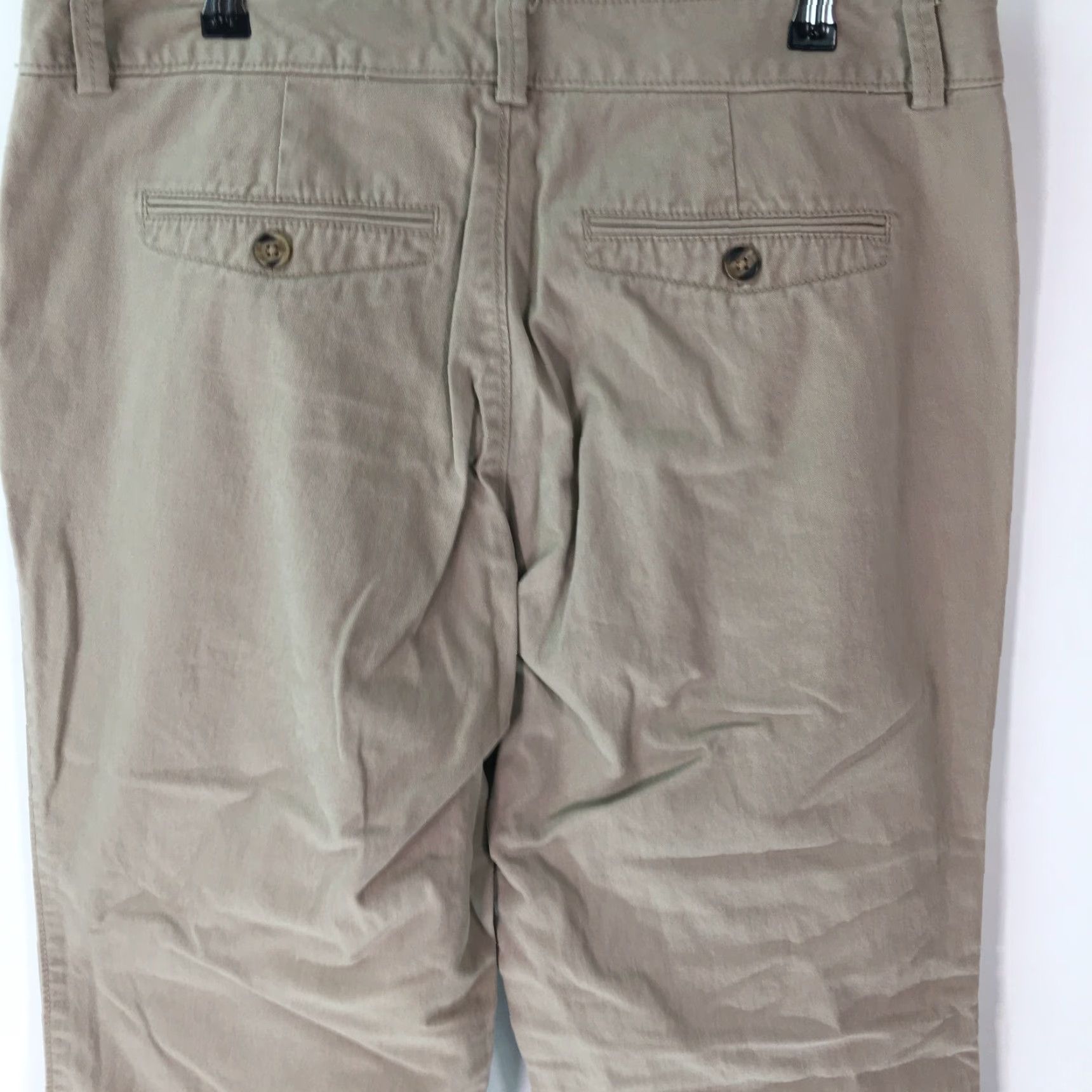 Dockers VINTAGE Dockers Women's Casual Tan Dress Pants Size 12 Regular Flat Front Straight 34X31 Classic Fit Machine Washable Size 34" / US 12 / IT 48 - 6 Thumbnail