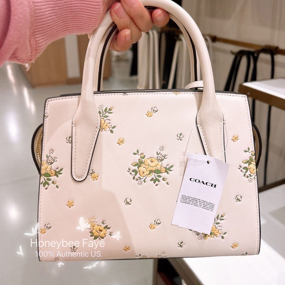 Coach NWT COACH Andrea Carryall Bag With Floral Print CAL46 Size ONE SIZE - 4 Thumbnail