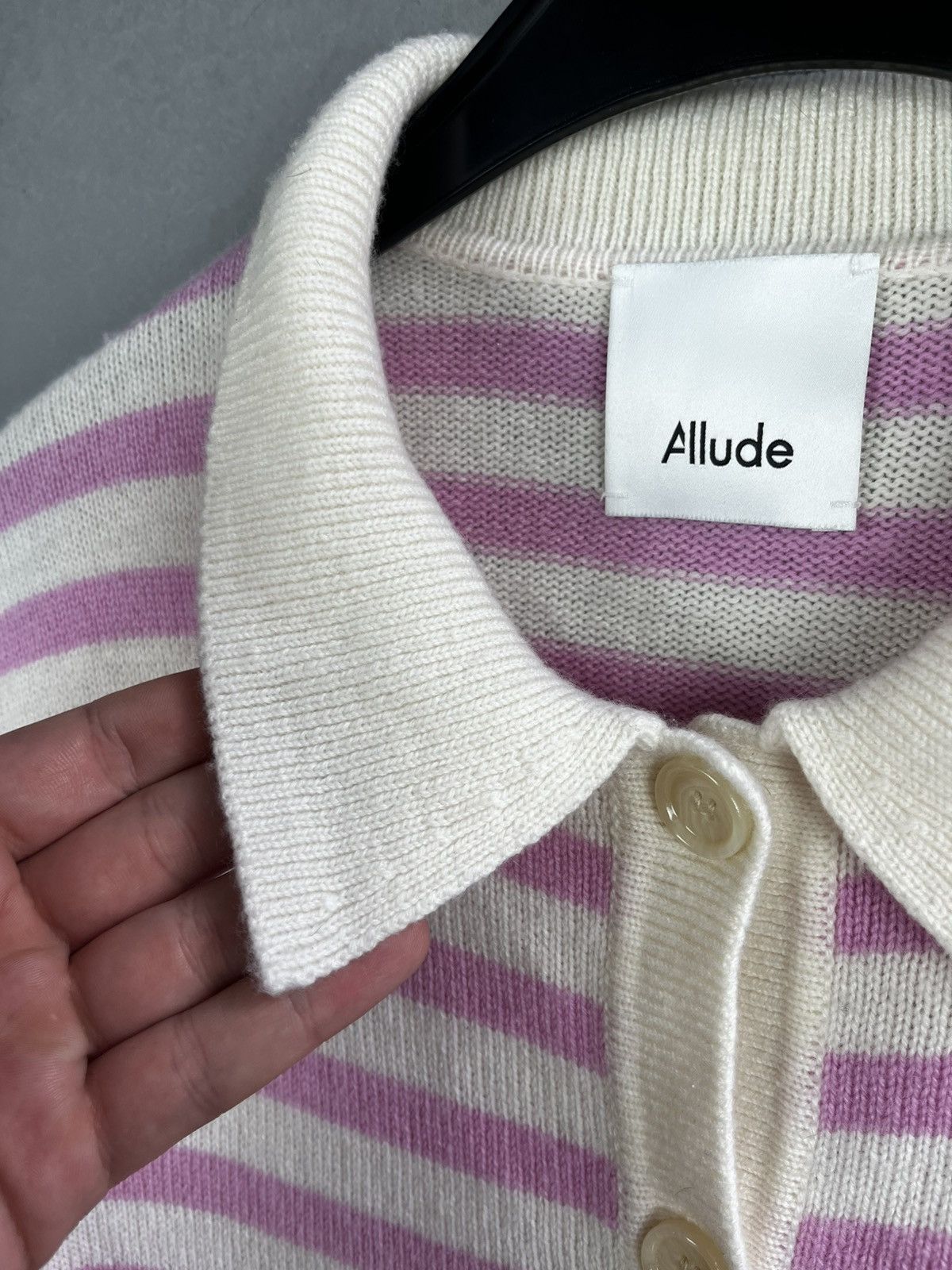 Allude Allude knit sweater cashmere size l Size L / US 10 / IT 46 - 6 Thumbnail