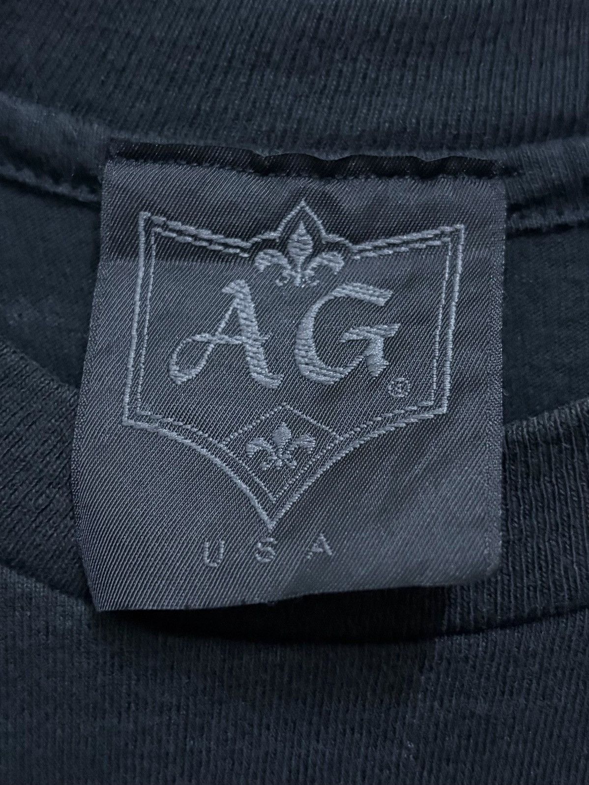 A&G Rock Vintage 90's A&G Rock N Roll Couture - Gothic Cross T-Shirt Size US S / EU 44-46 / 1 - 11 Thumbnail
