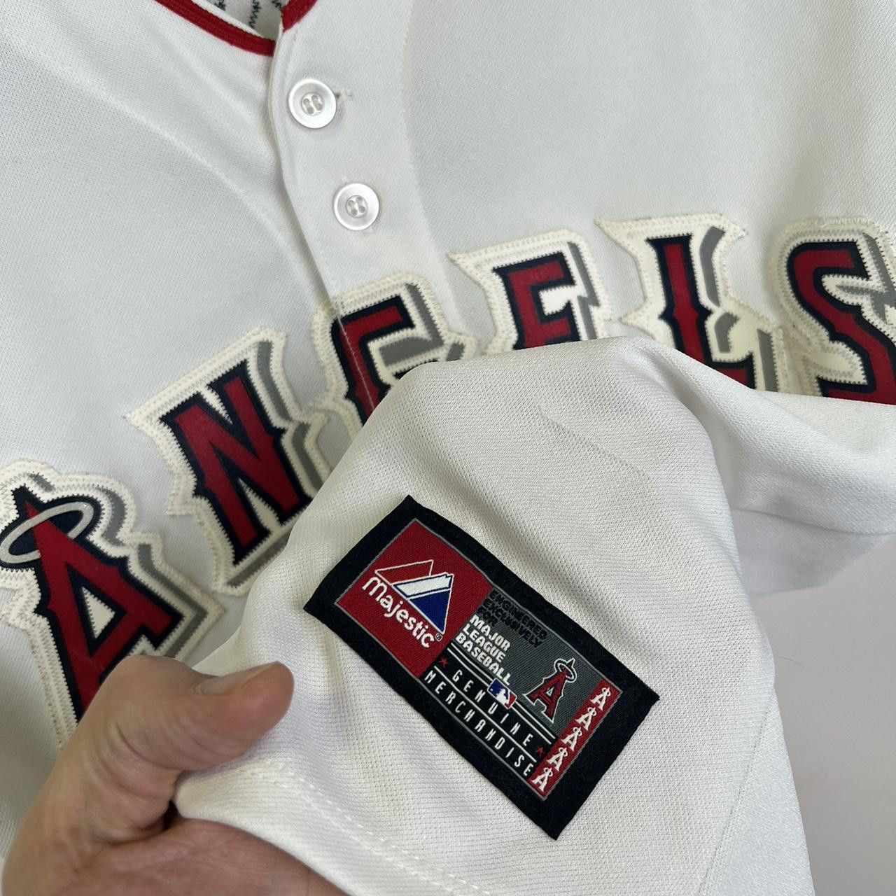 Majestic Majestic White Los Angeles Angels Pujols Jersey Size S / US 4 / IT 40 - 4 Thumbnail