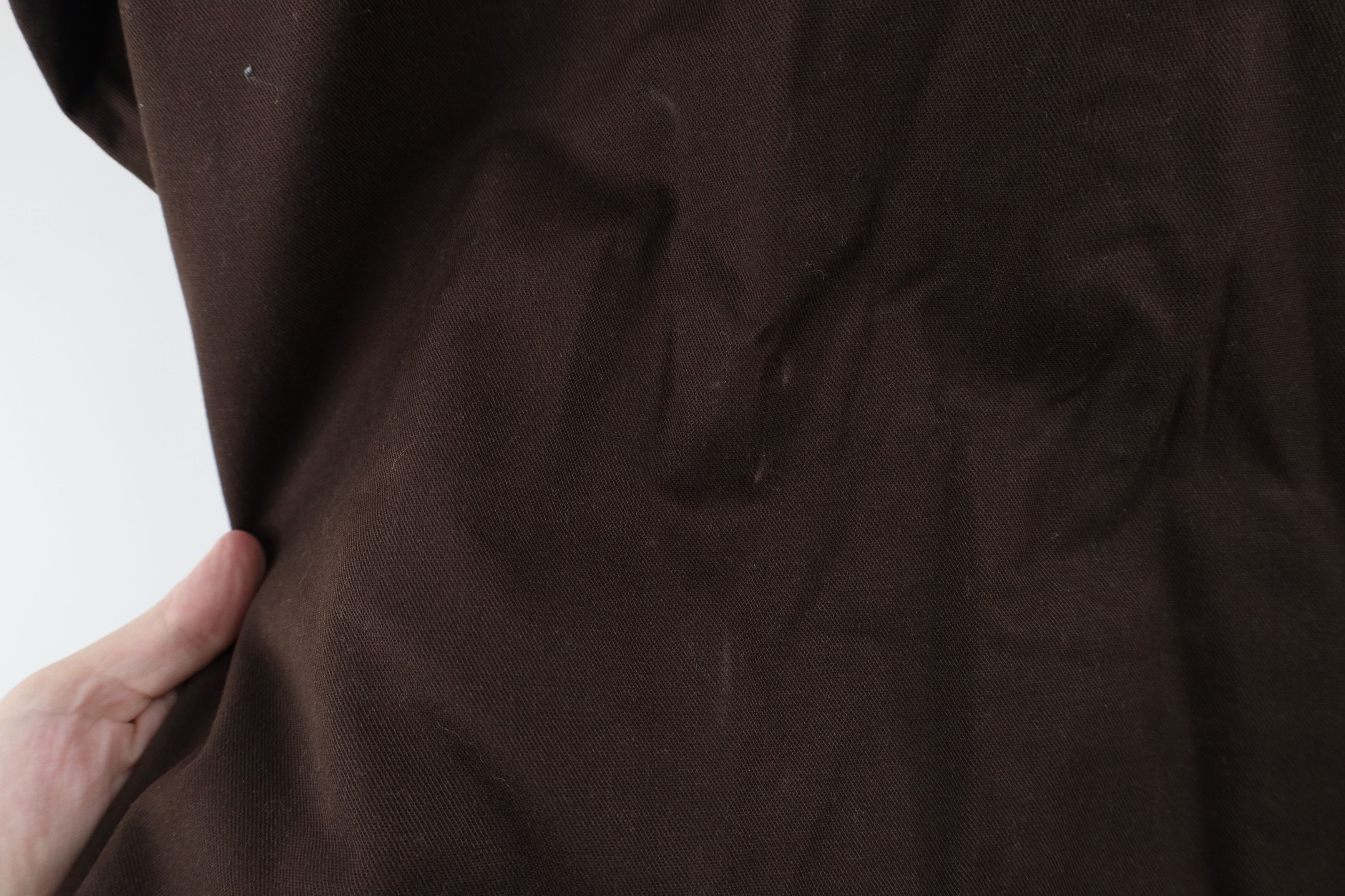 Vintage Vintage 90s Streetwear Work Button Shirt Brown USA Size US M / EU 48-50 / 2 - 9 Thumbnail