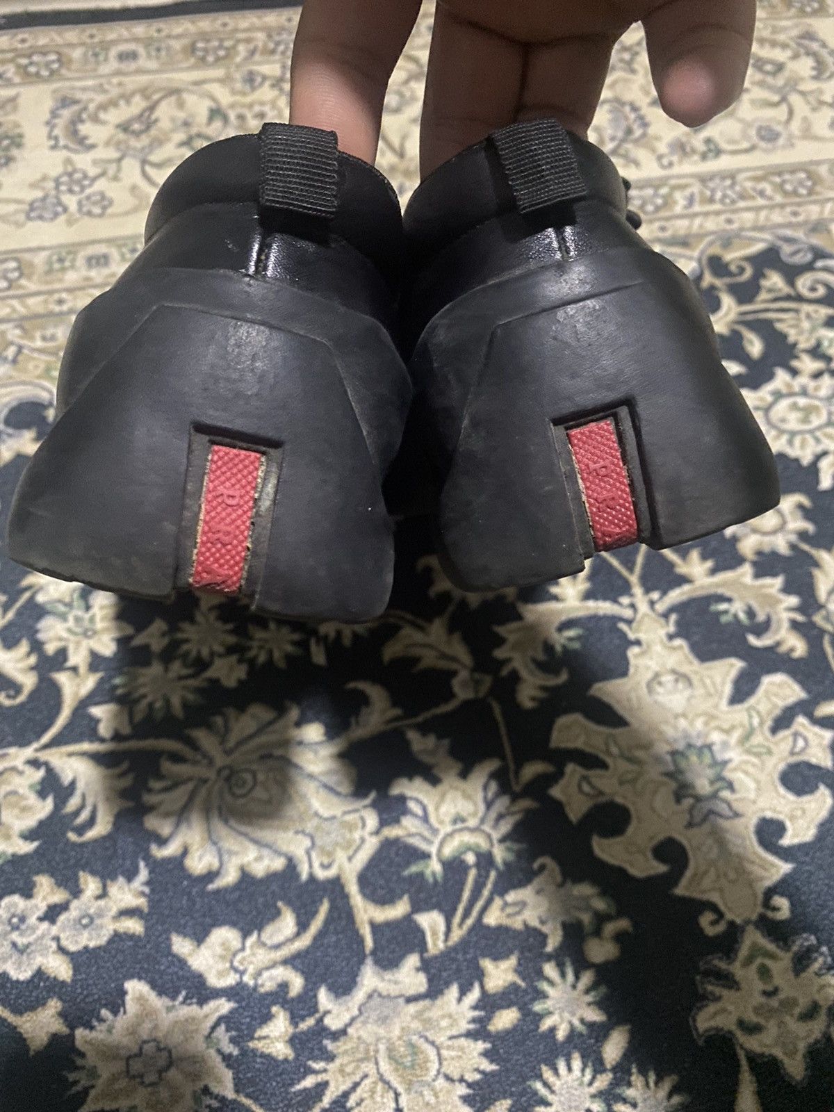 Prada × Vintage FW99 Prada Sport Neoprane Slip On Trainers Size US 9.5 / EU 42-43 - 4 Thumbnail