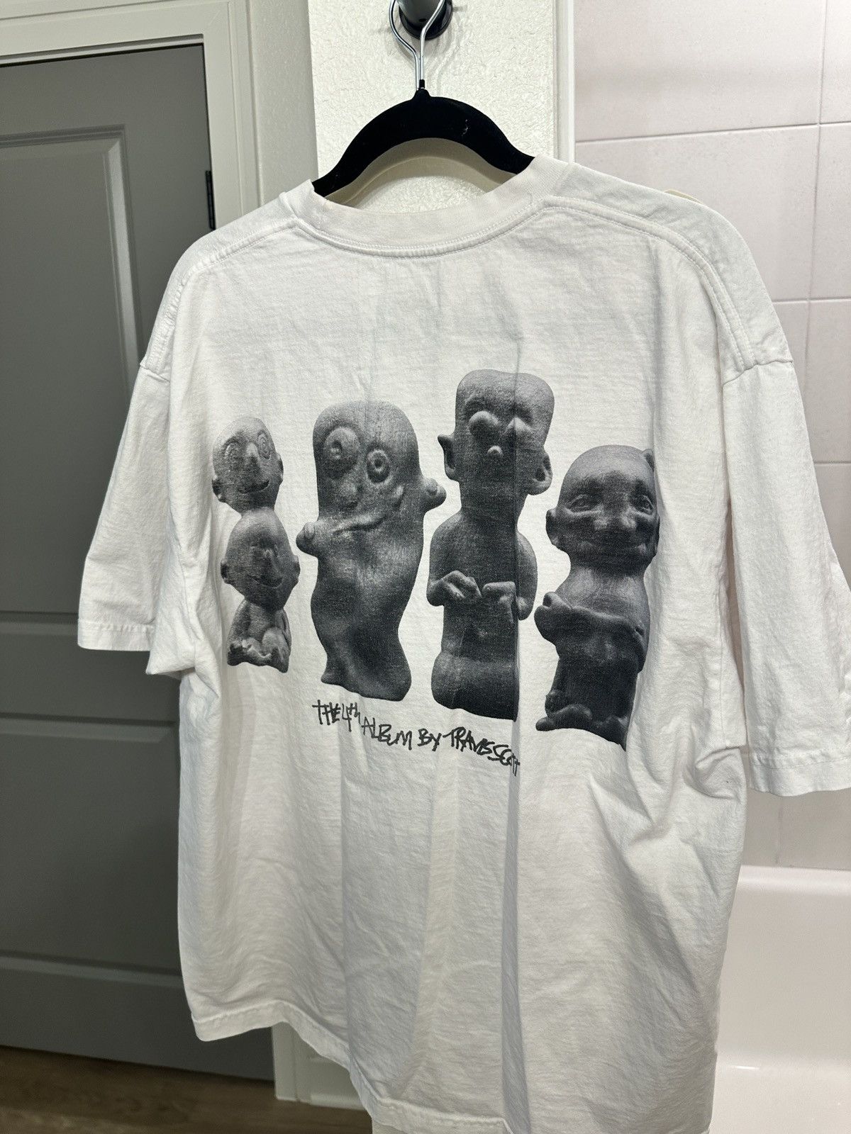 Travis Scott Travis Scott Utopia B1 Tee White Size US XL / EU 56 / 4 - 1 Thumbnail