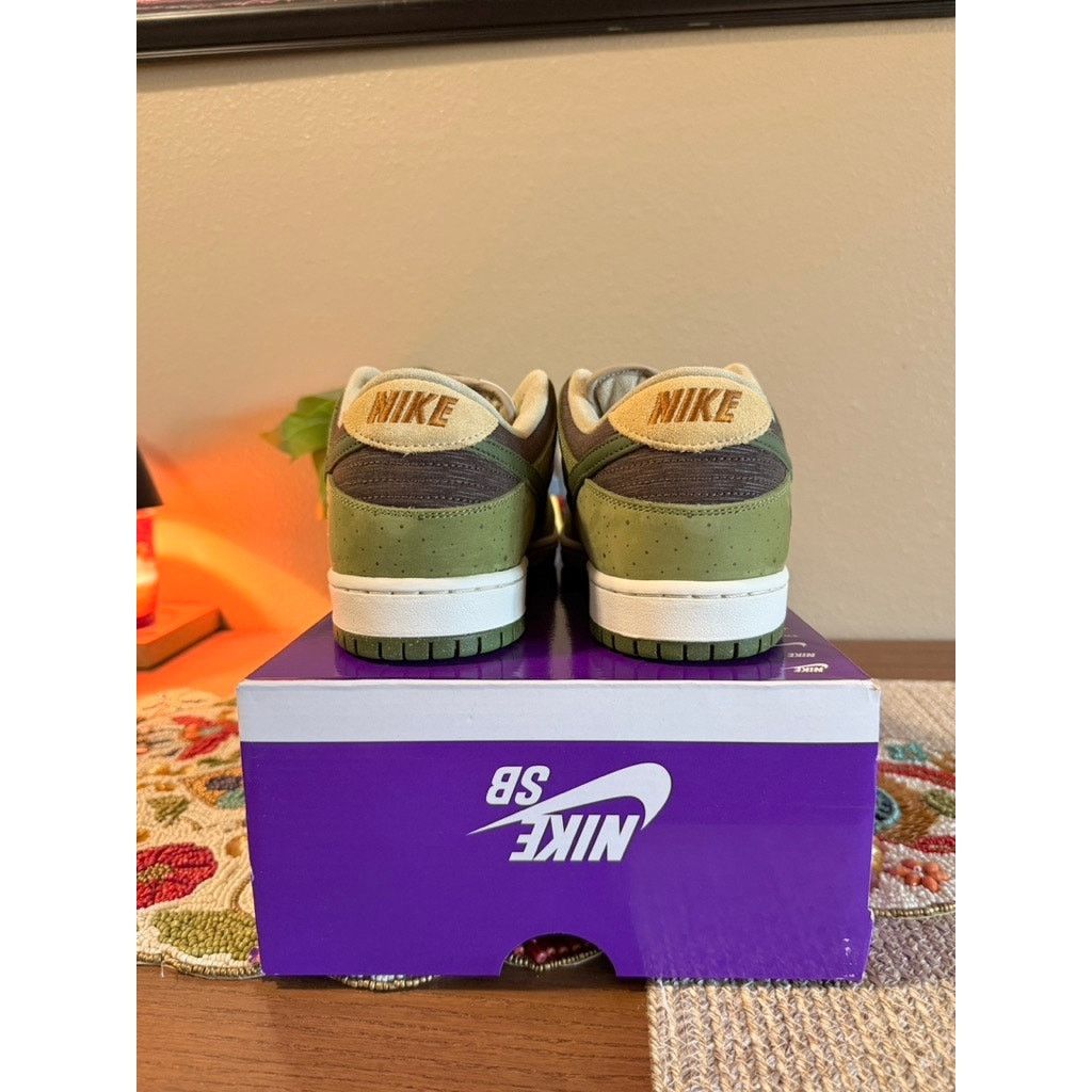 Nike Nike SB Dunk Low Yuto Horigome Matcha Green Asparagus Legion Size US 14 / EU 47 - 4 Thumbnail