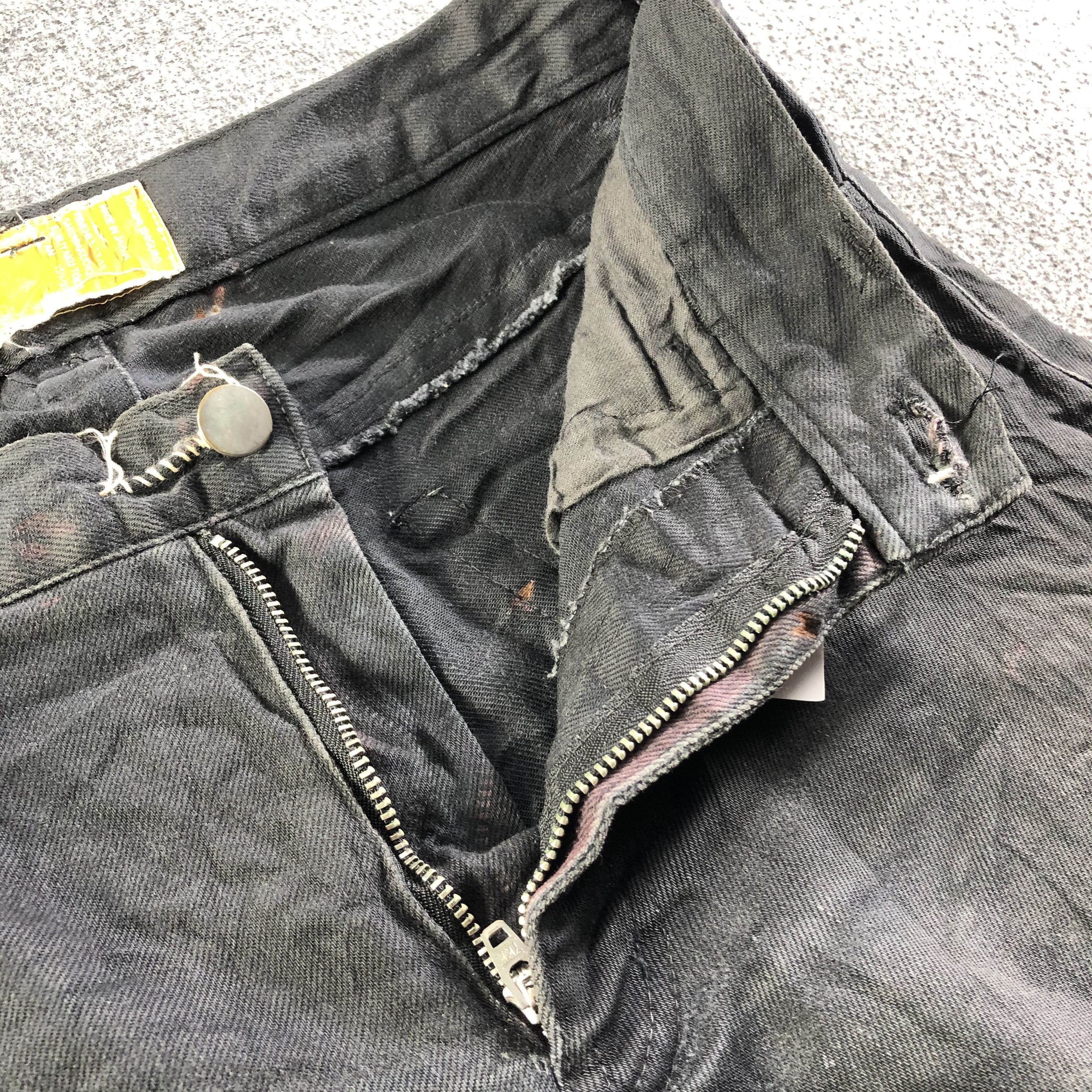 Nozomi Ishiguro Vintage Nozomi Ishiguro Bondage Jeans-J4552 Size US 30 / EU 46 - 7 Thumbnail
