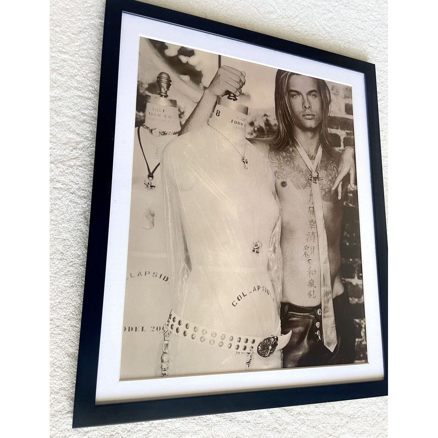 Chrome Hearts × Vintage Chrome Hearts vintage look 9x11 Framed poster Size ONE SIZE - 2 Thumbnail